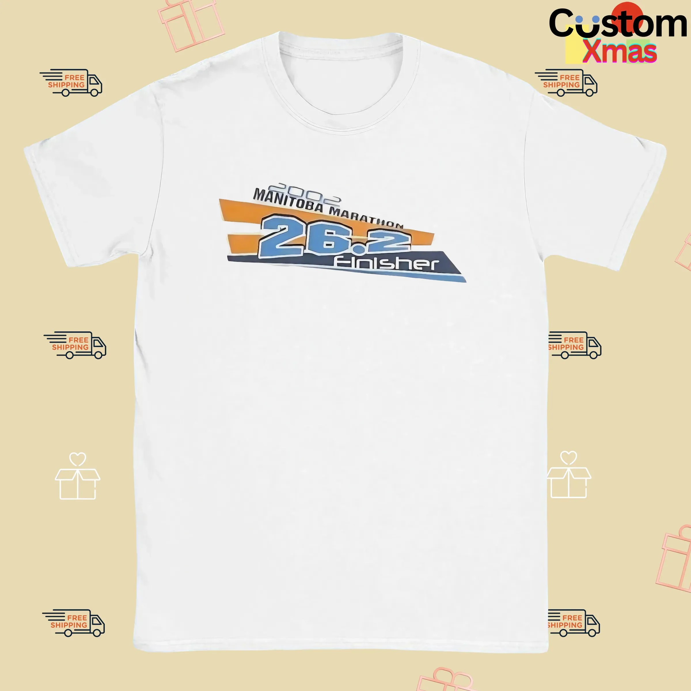 2002 Manitoba Marathon 26.2 finisher T Shirt