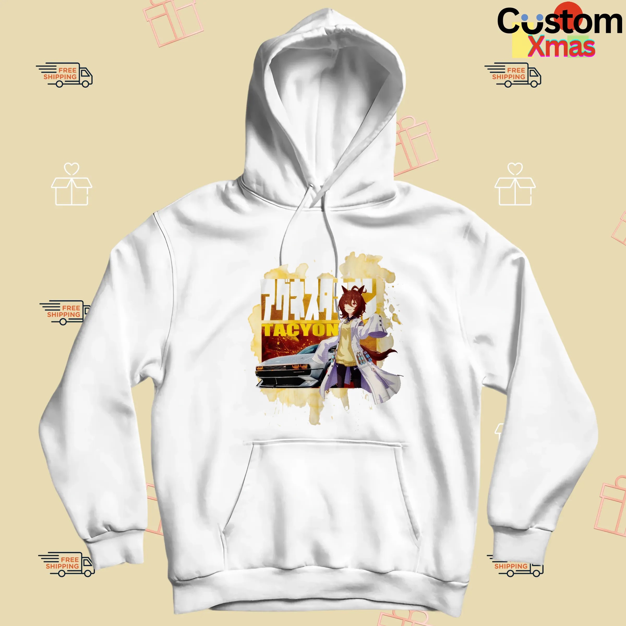 Agnes Tachyon Umamusume Pretty Derby Hyundai N Vision 74 Anime T Shirt