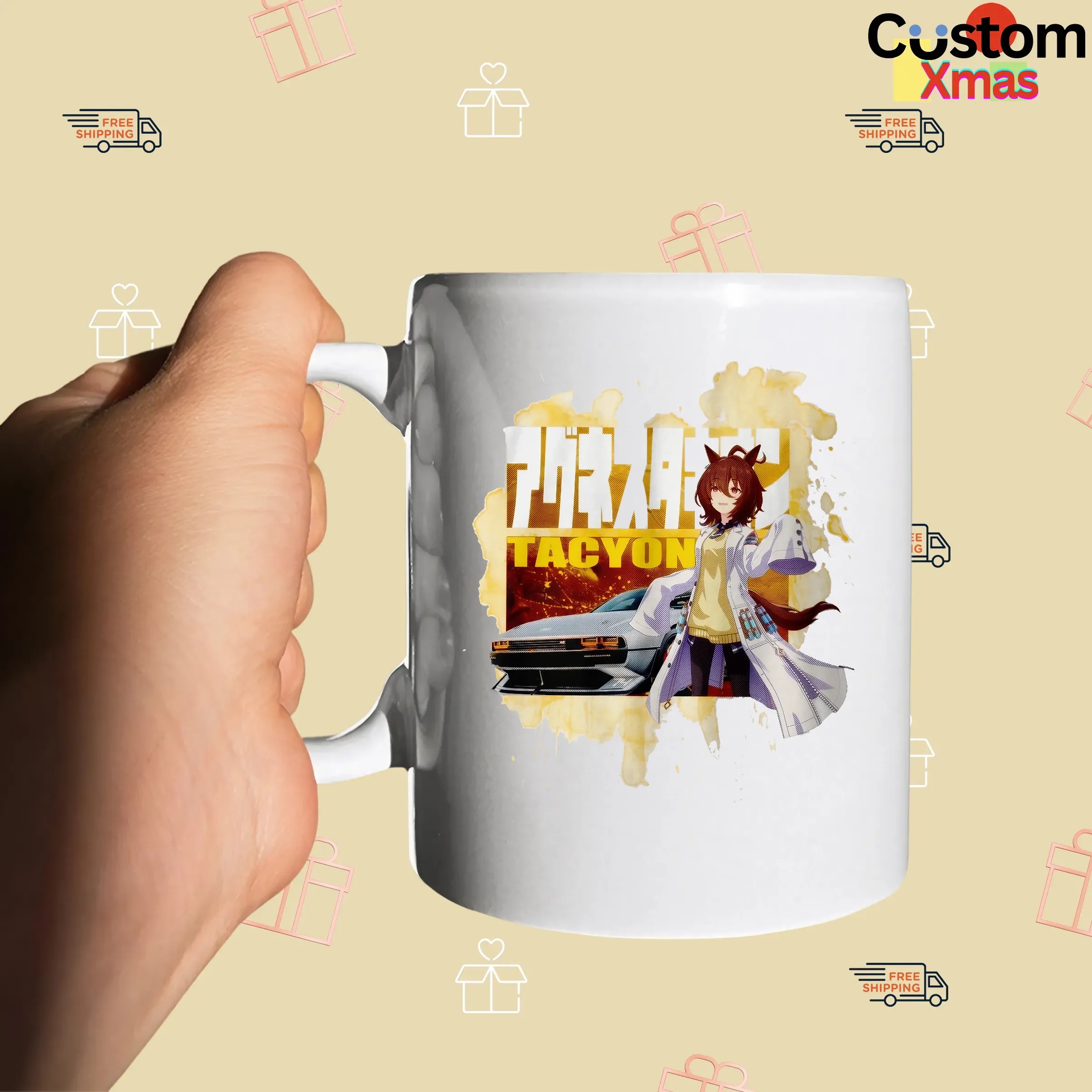 Agnes Tachyon Umamusume Pretty Derby Hyundai N Vision 74 Anime T Shirt