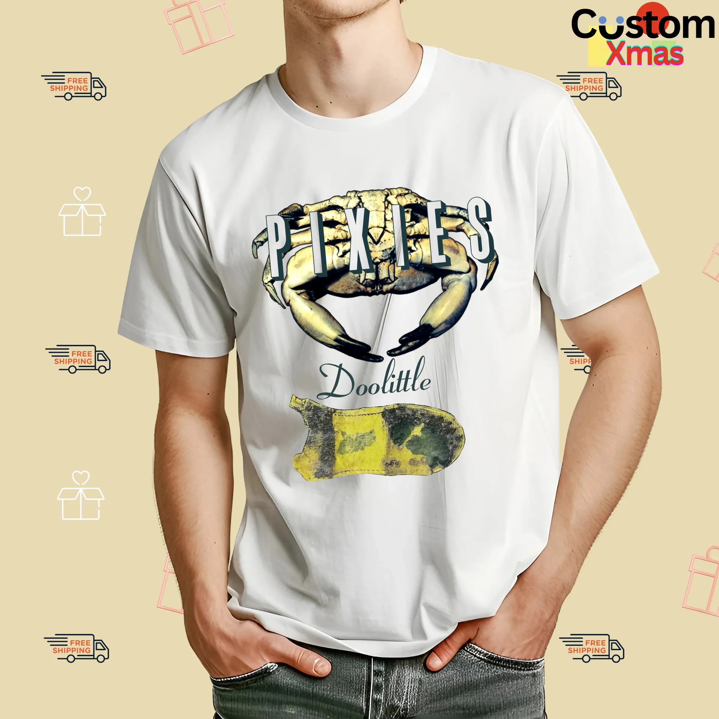 Crab Pixies 1989 Doolittle Vintage T Shirt