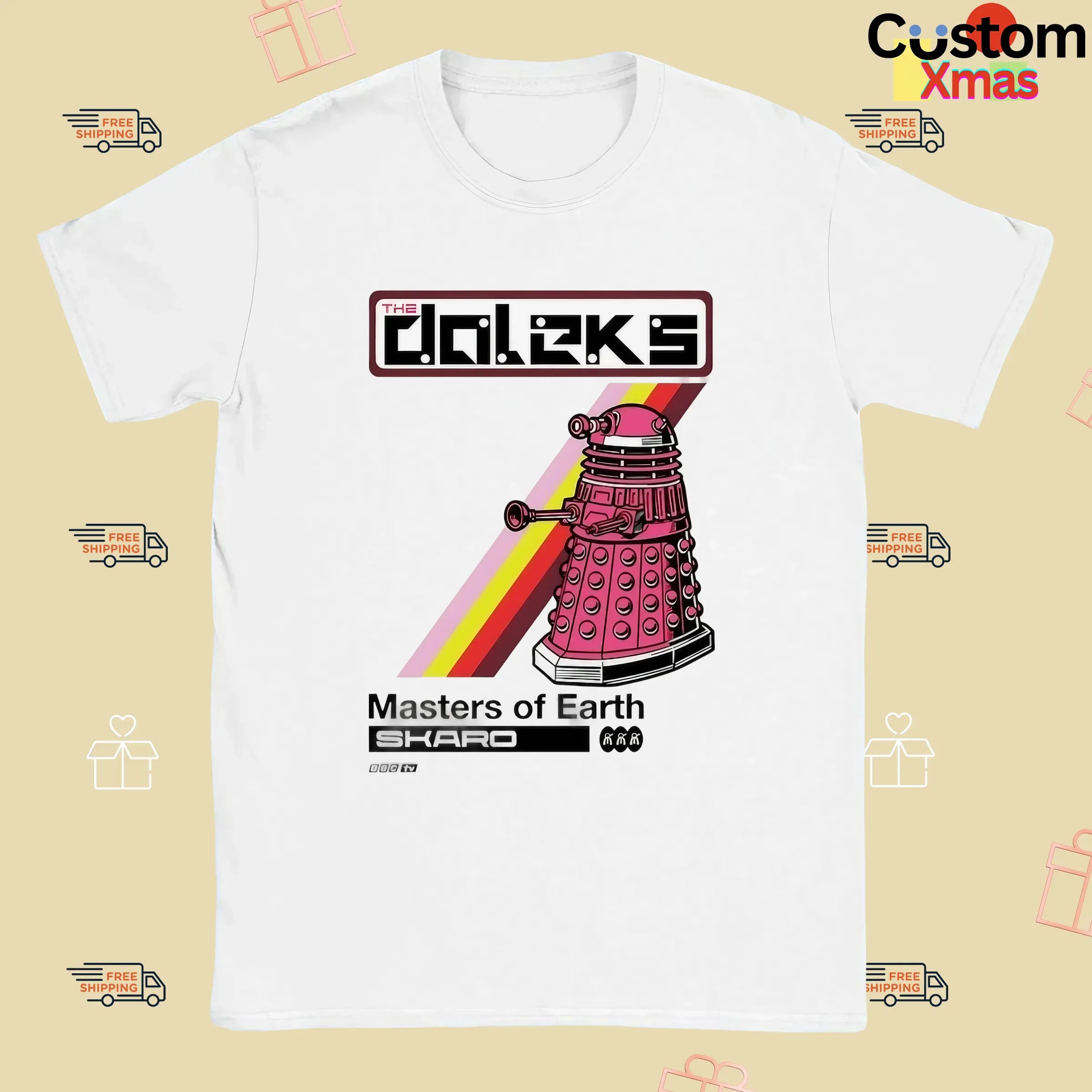 Doctor Who The Daleks Masters Of Earth Skaro Graphic T Shirt