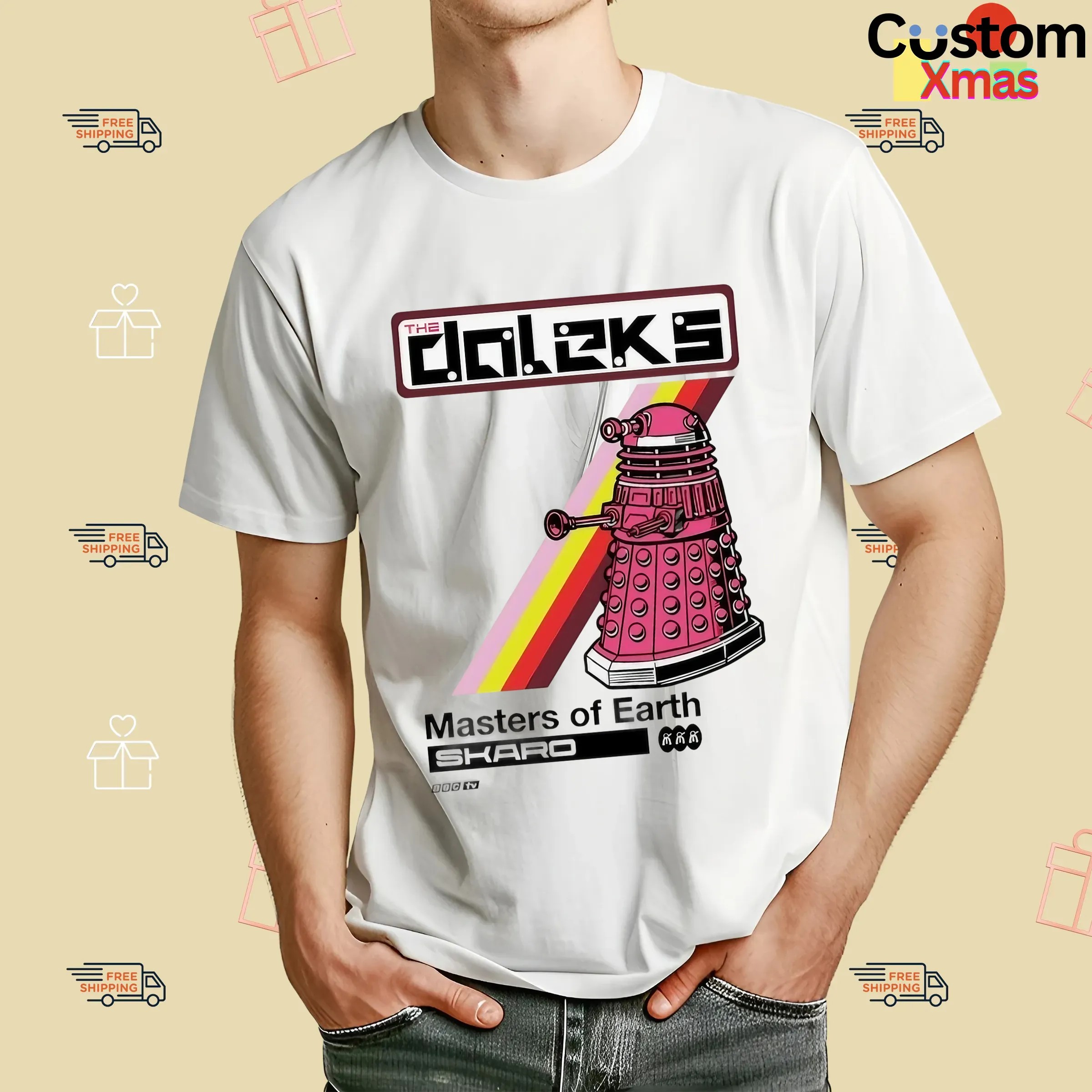 Doctor Who The Daleks Masters Of Earth Skaro Graphic T Shirt