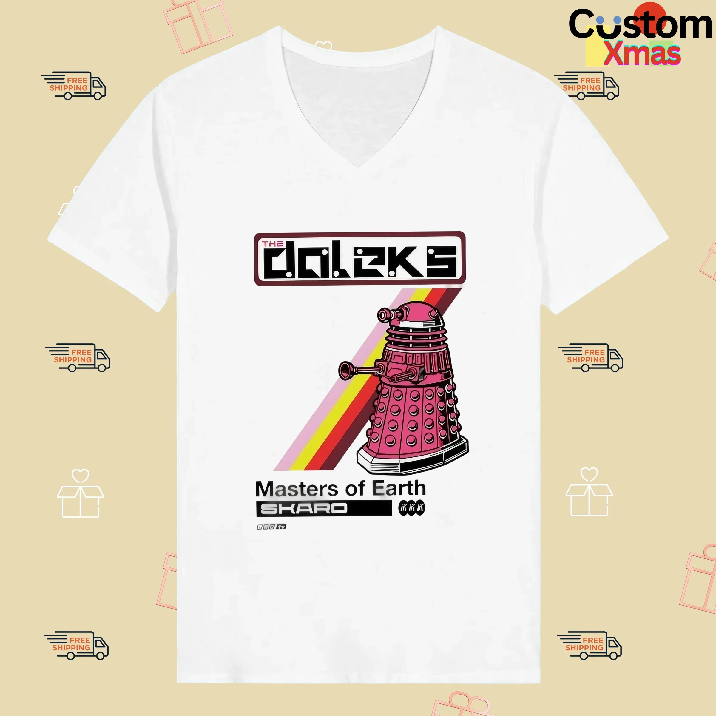 Doctor Who The Daleks Masters Of Earth Skaro Graphic T Shirt