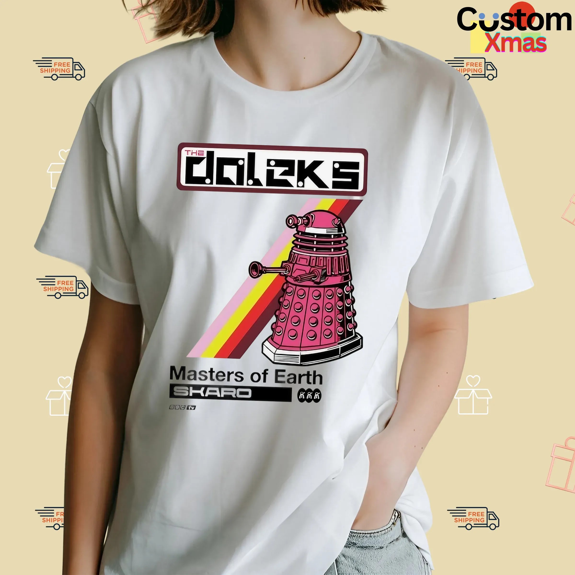 Doctor Who The Daleks Masters Of Earth Skaro Graphic T Shirt