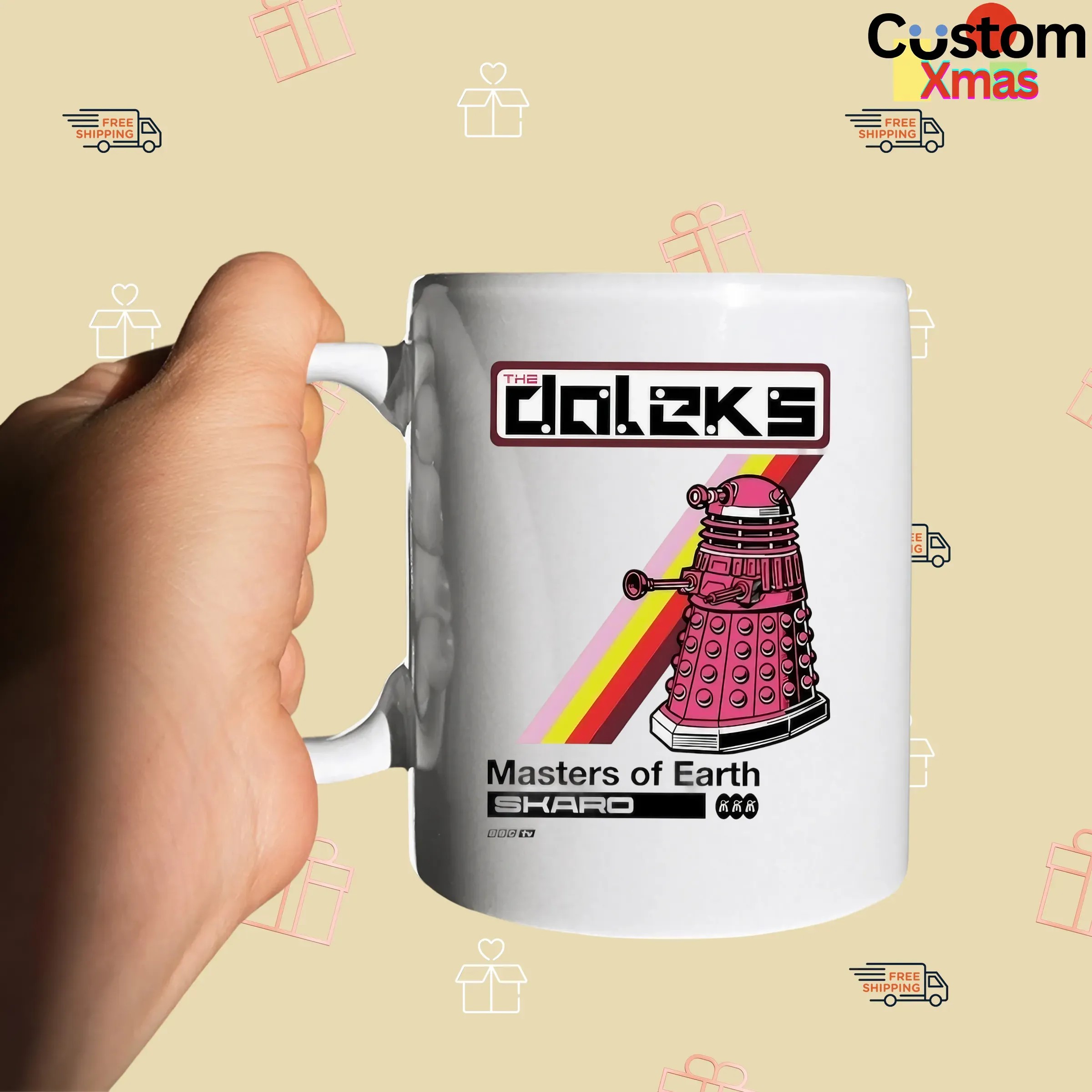 Doctor Who The Daleks Masters Of Earth Skaro Graphic T Shirt