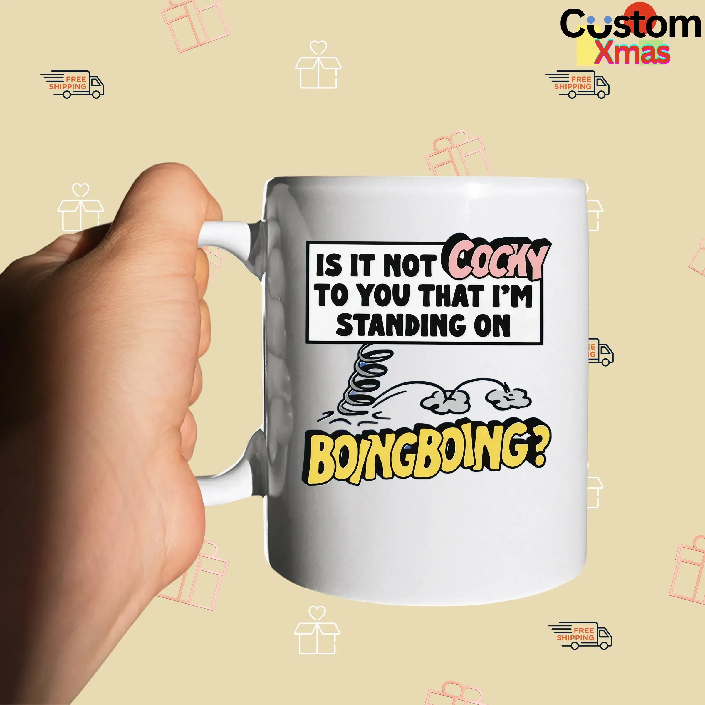 Is It Not Cocky To You That I'm Standing On Boing Boing T Shirt