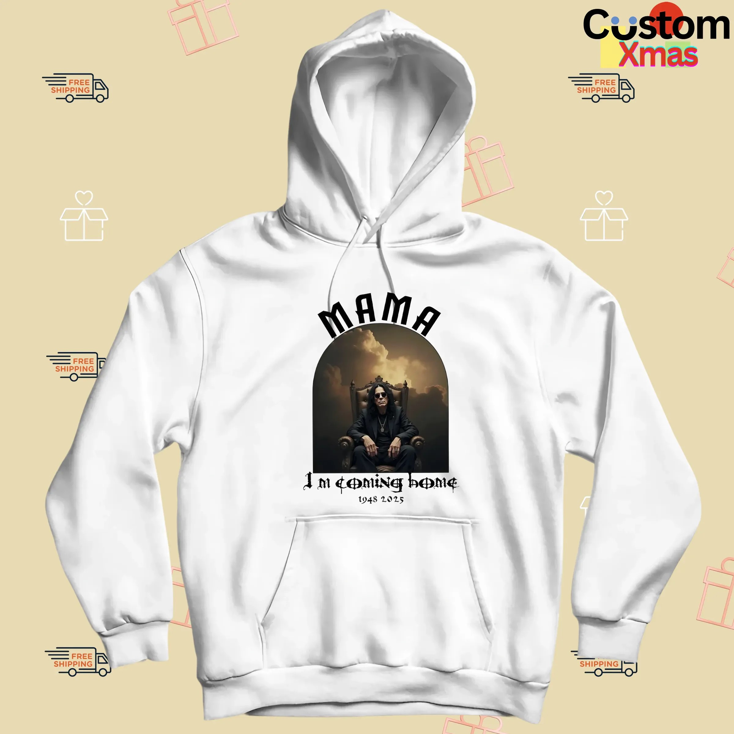 Mama I’m Coming Home Ozzy Osbourne RIP 1948 2025 Throne T Shirt