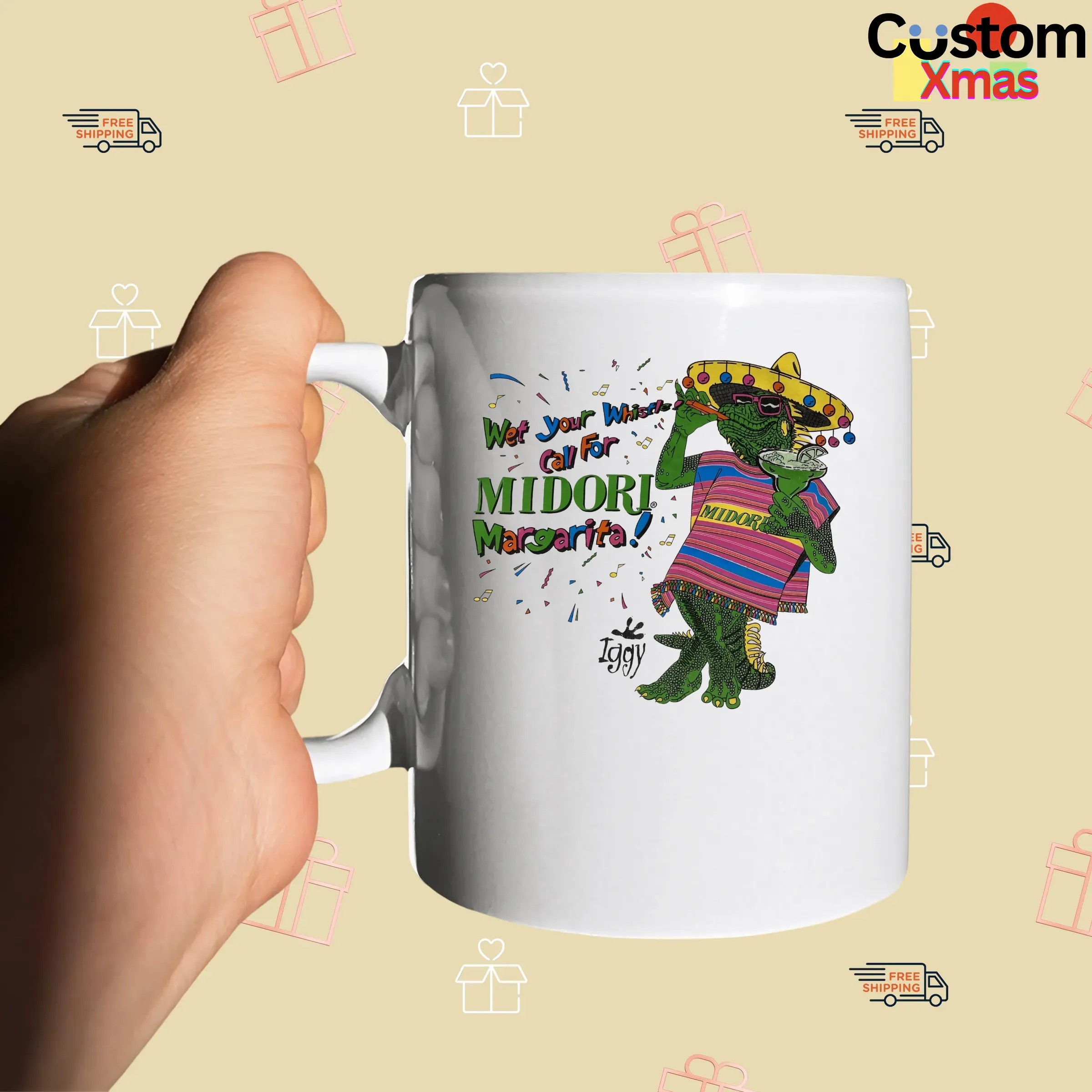 Midori Wet Your Whistle Call For Midori Margarita Lizard Iggy T Shirt