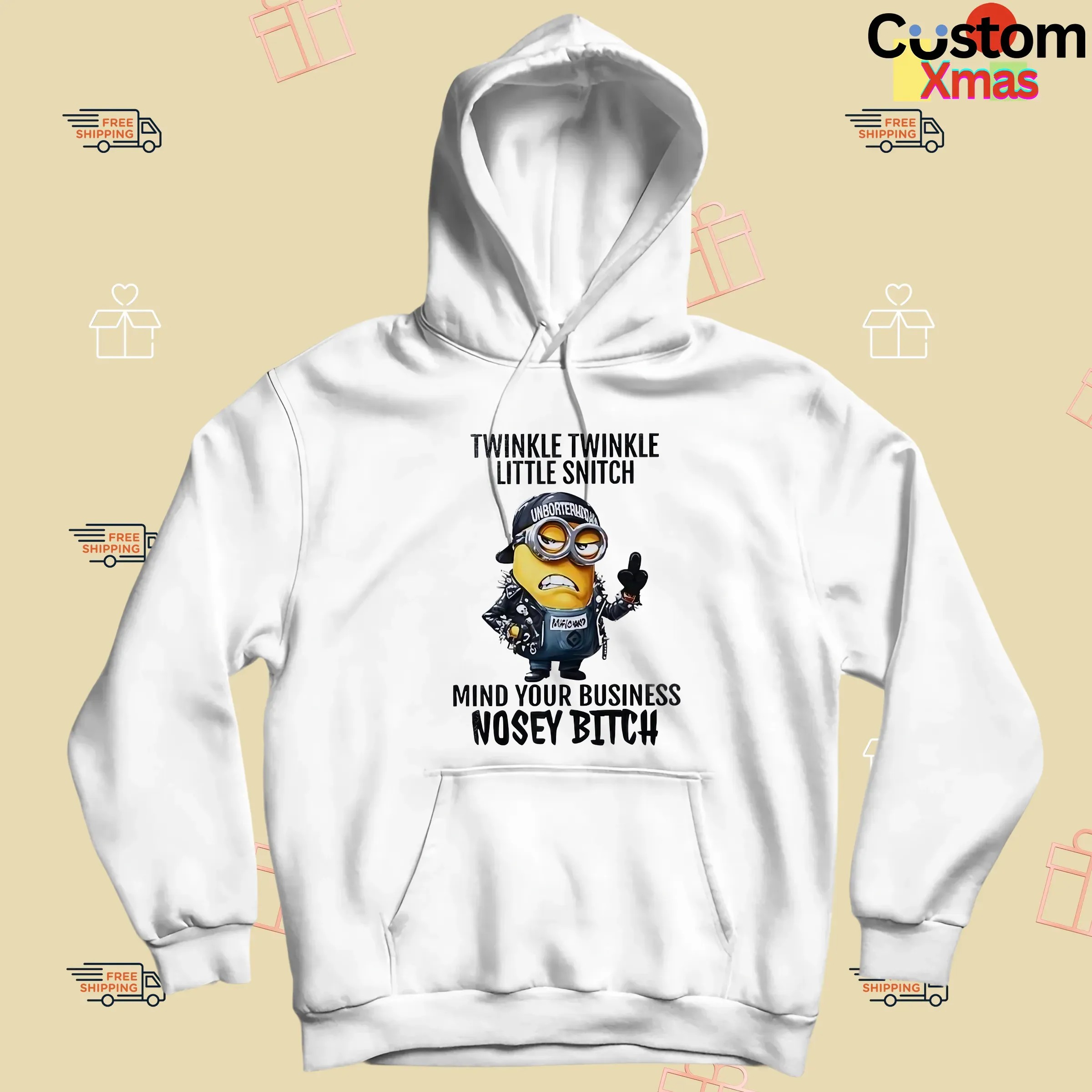 Minion Twinkle Twinkle Little Snitch Mind Your Business Nosey Bitch Meme T Shirt