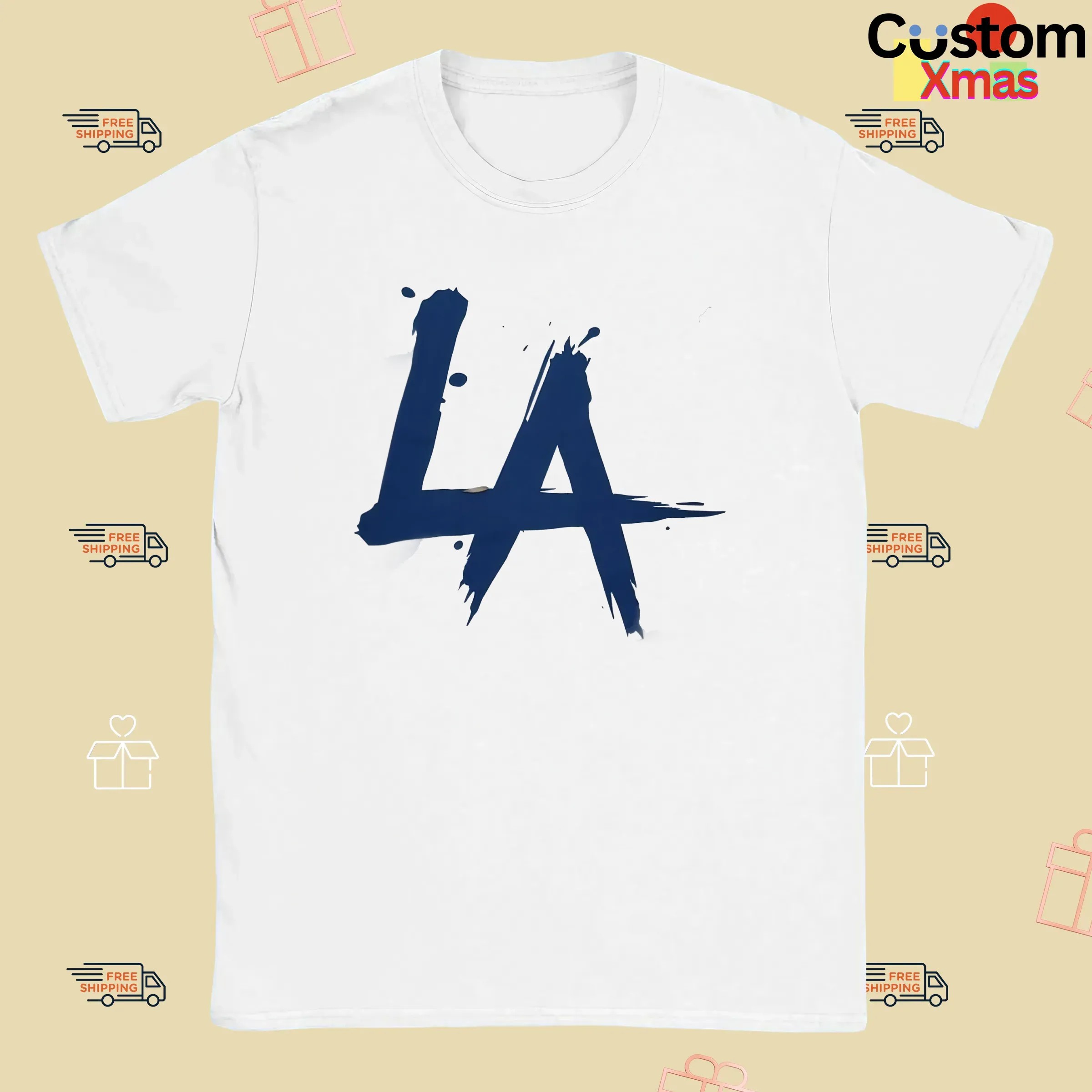 My Chemical Romance Los Angeles Dodgers Logo LA T Shirt