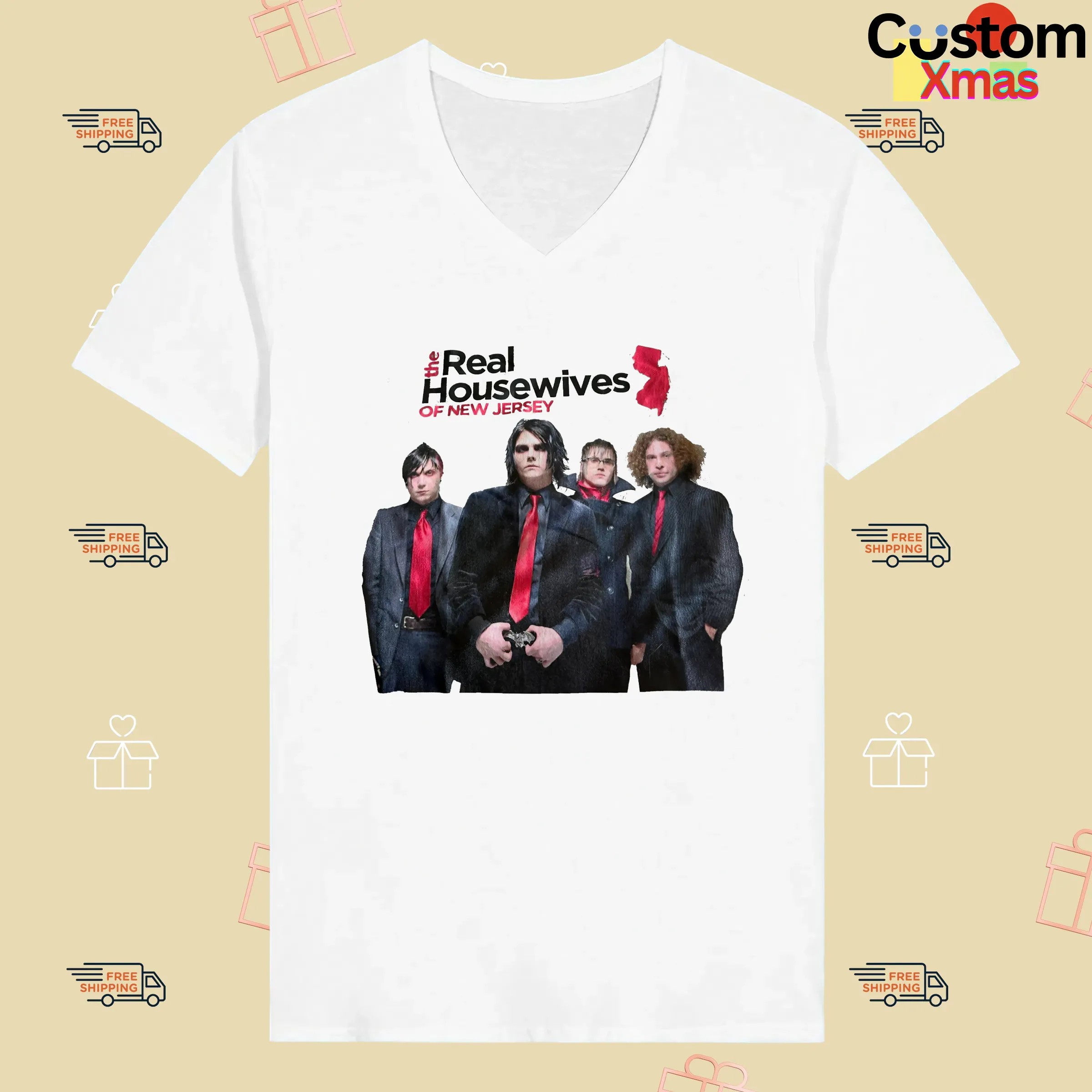 My Chemical Romance The Real Housewives Of New Jersey T Shirt