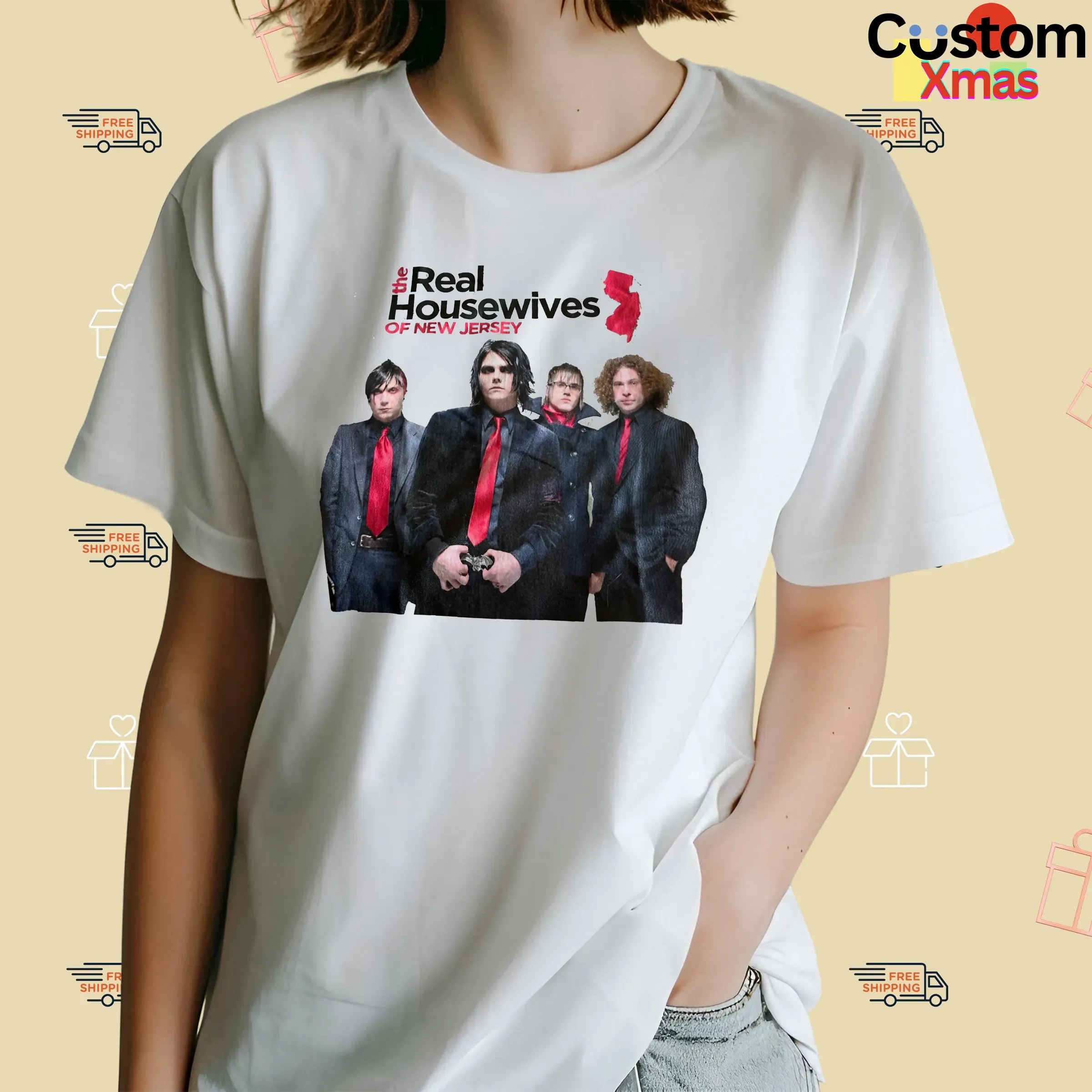 My Chemical Romance The Real Housewives Of New Jersey T Shirt