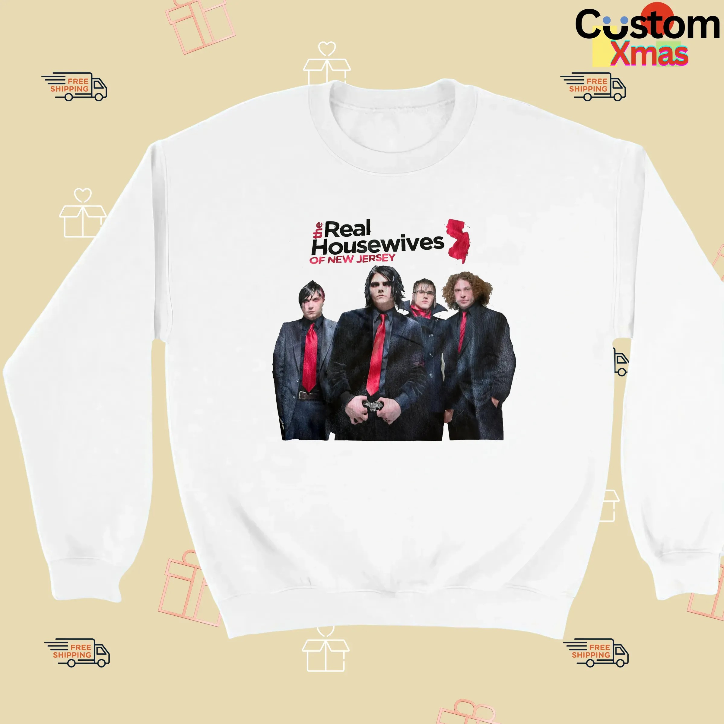 My Chemical Romance The Real Housewives Of New Jersey T Shirt