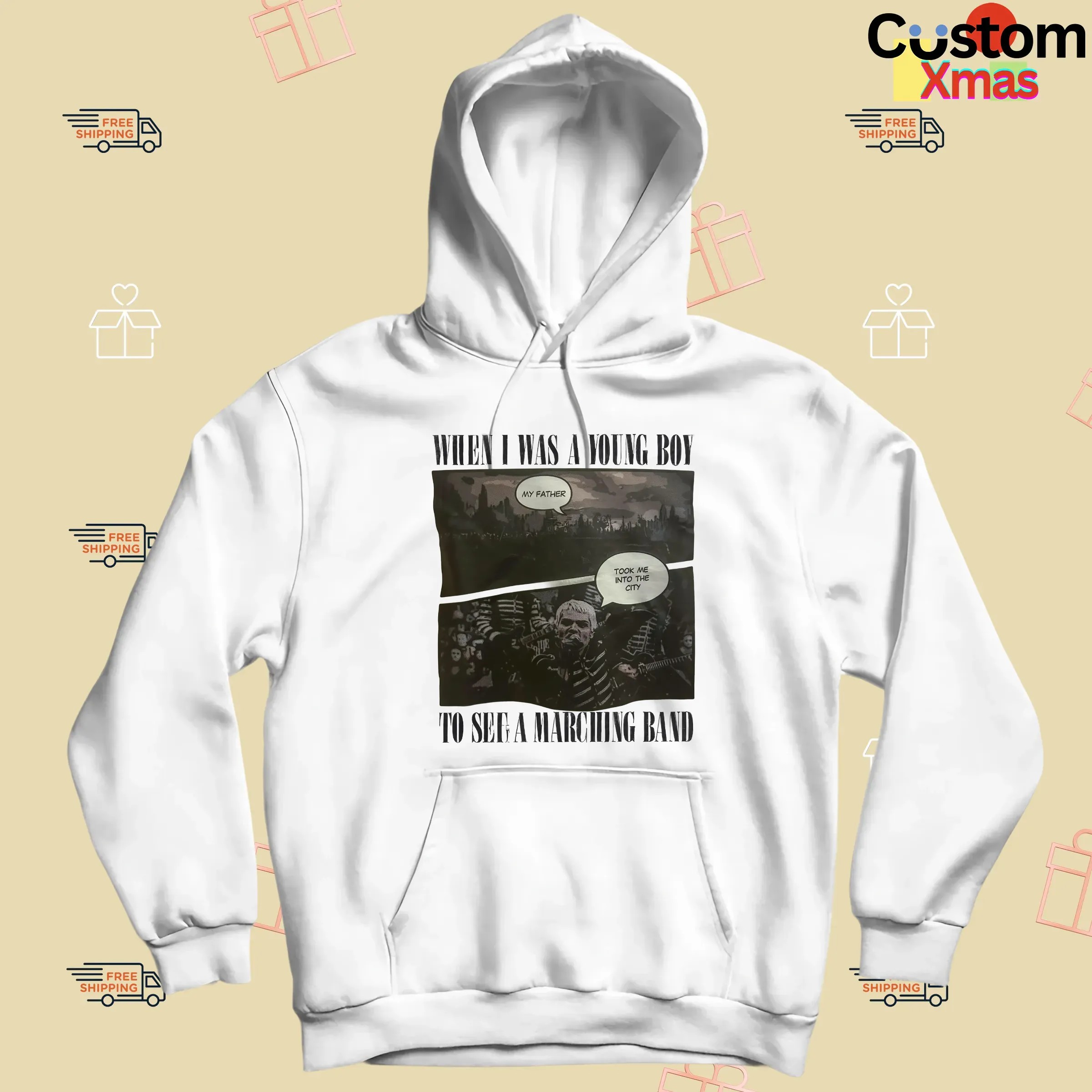My Chemical Romance When Is Was A Young Boy My Father Took Me Into The City To See A Marching Band T Shirt