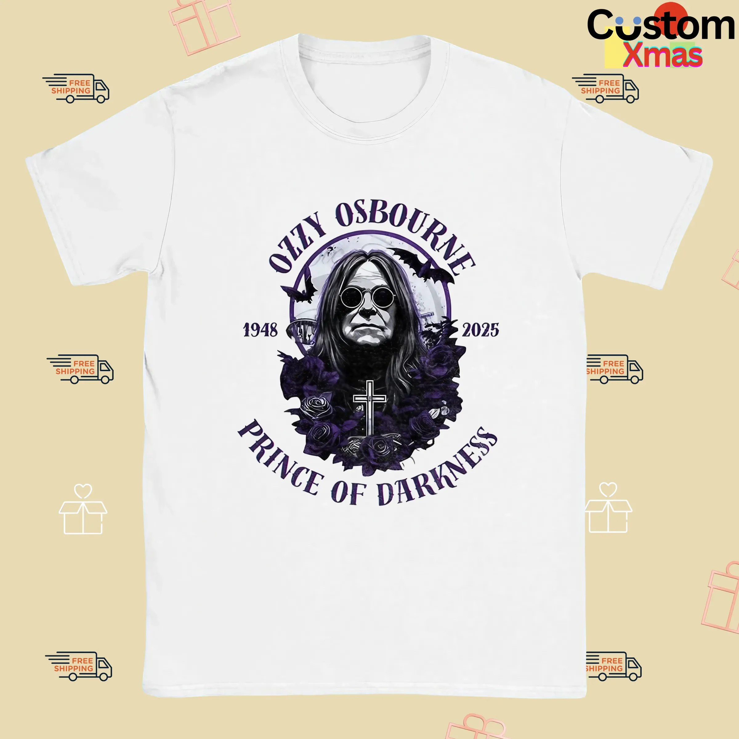 Ozzy Osbourne Mama I'm Coming Home Lyrics T Shirt
