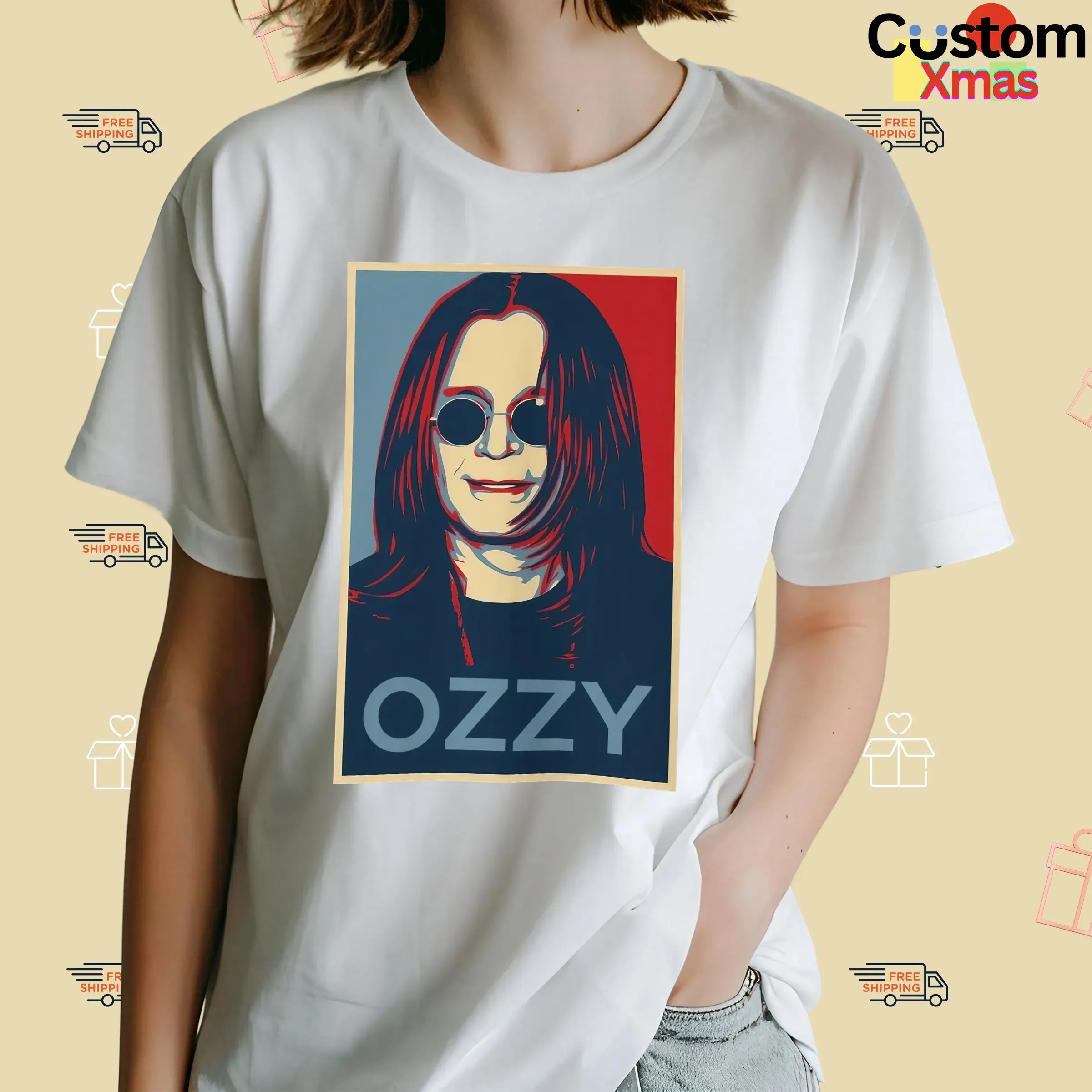 Ozzy Osbourne RIP Retro Rock Legend Pop Art Hope T Shirt