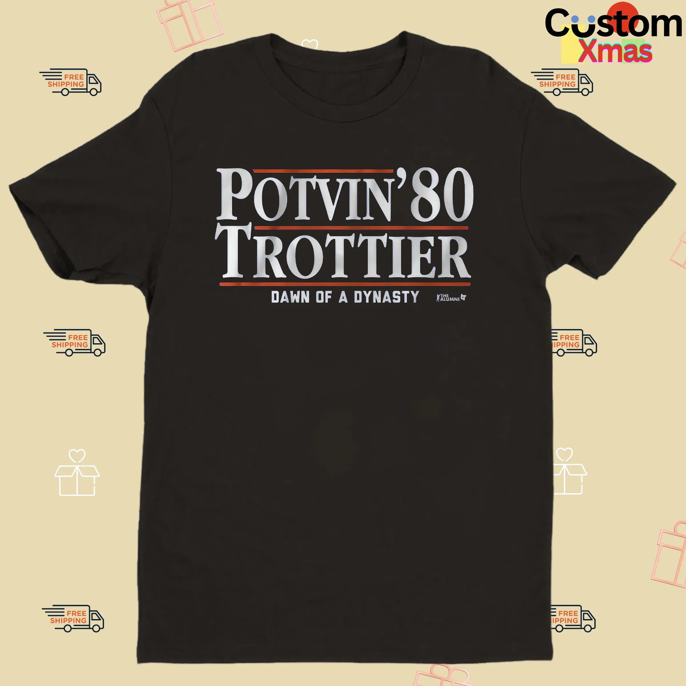 Potvin Trottier '80 Dawn Of A Dynasty T Shirt