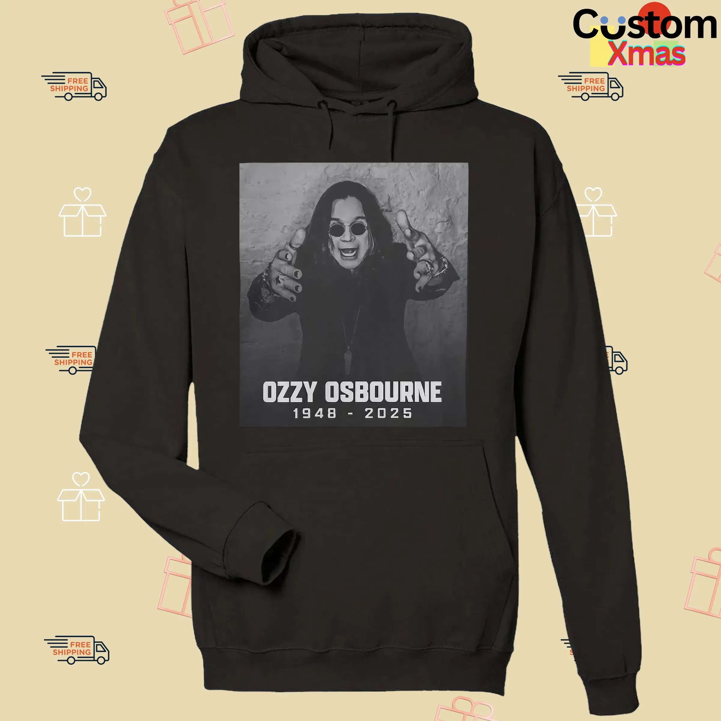 Rest in Peace Ozzy Osbourne 1948-2025 Honor a Rock Legend T Shirt