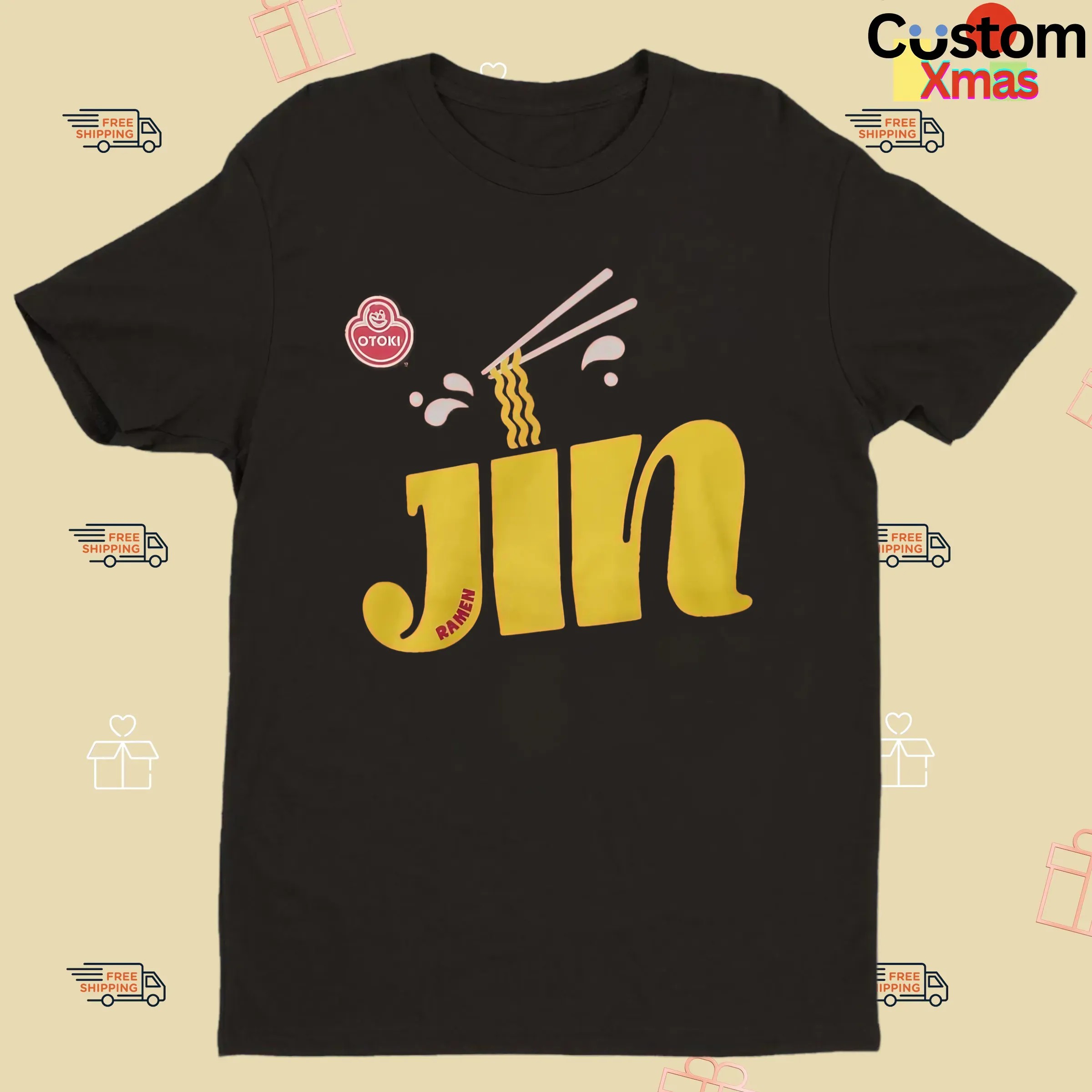 Run Seokjin EP Tour Jin Ramen Otoki T Shirt
