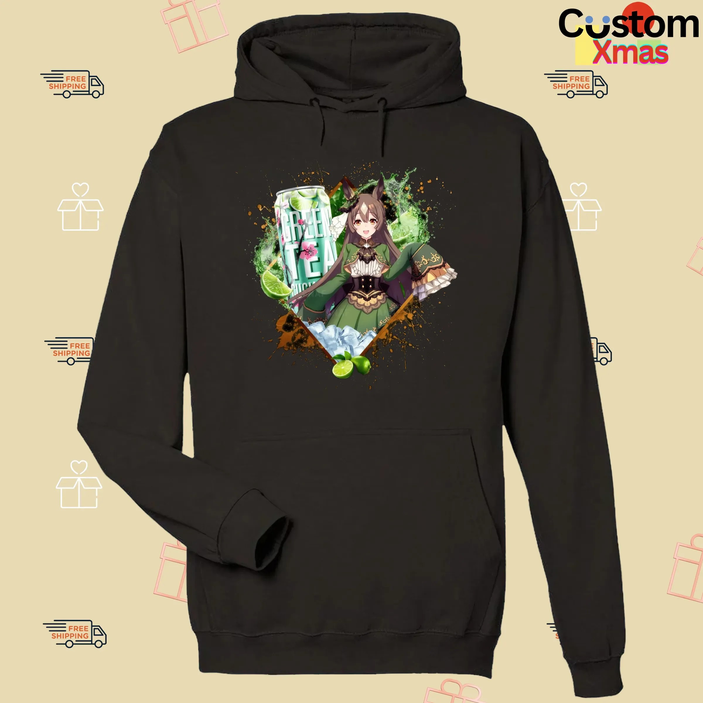 Satono Diamond Uma Musume Pretty Derby Arizona Green Tea Cucumber T Shirt