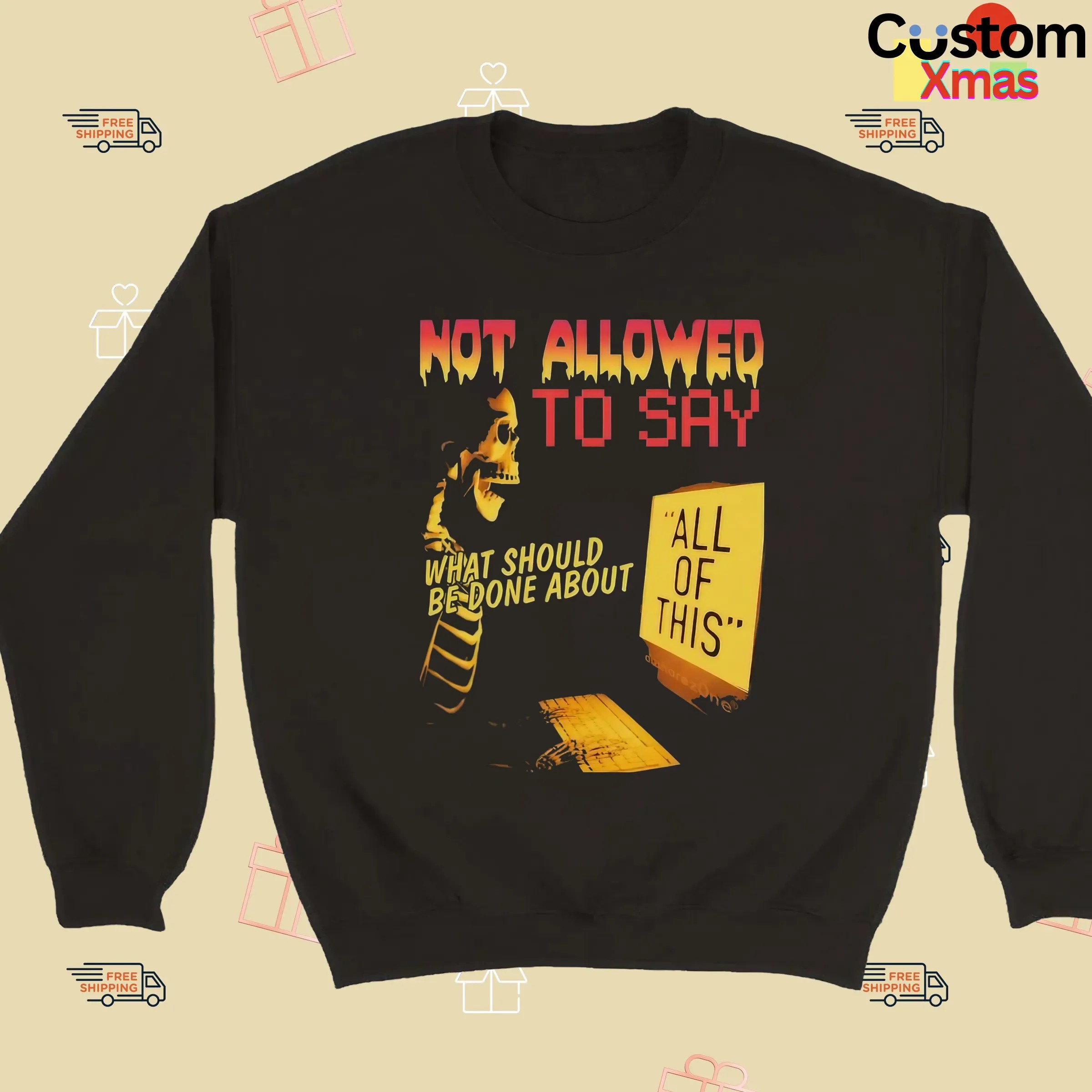 Skeleton Computer Not Allowed To Say What Should Be Done About T Shirt