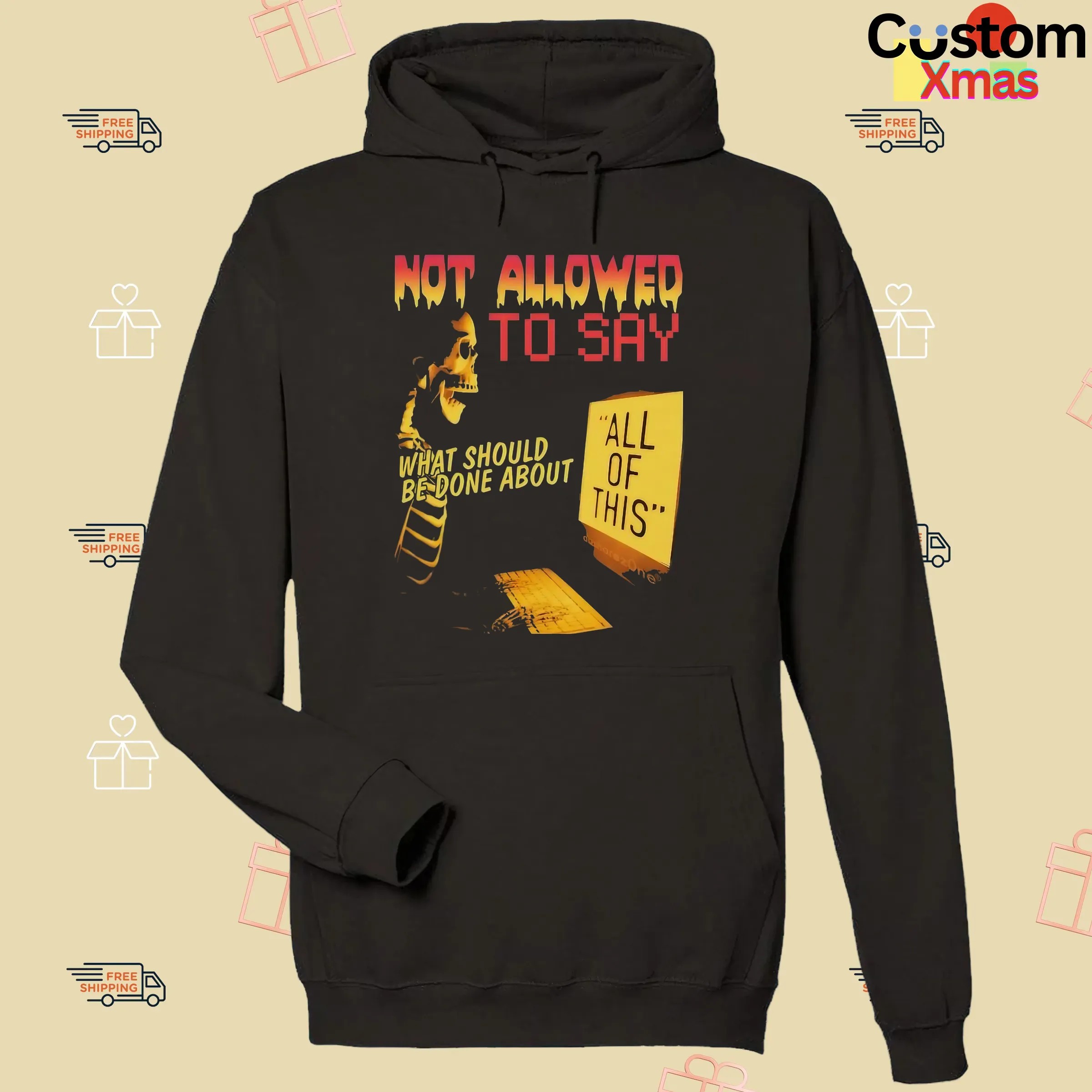 Skeleton Computer Not Allowed To Say What Should Be Done About T Shirt