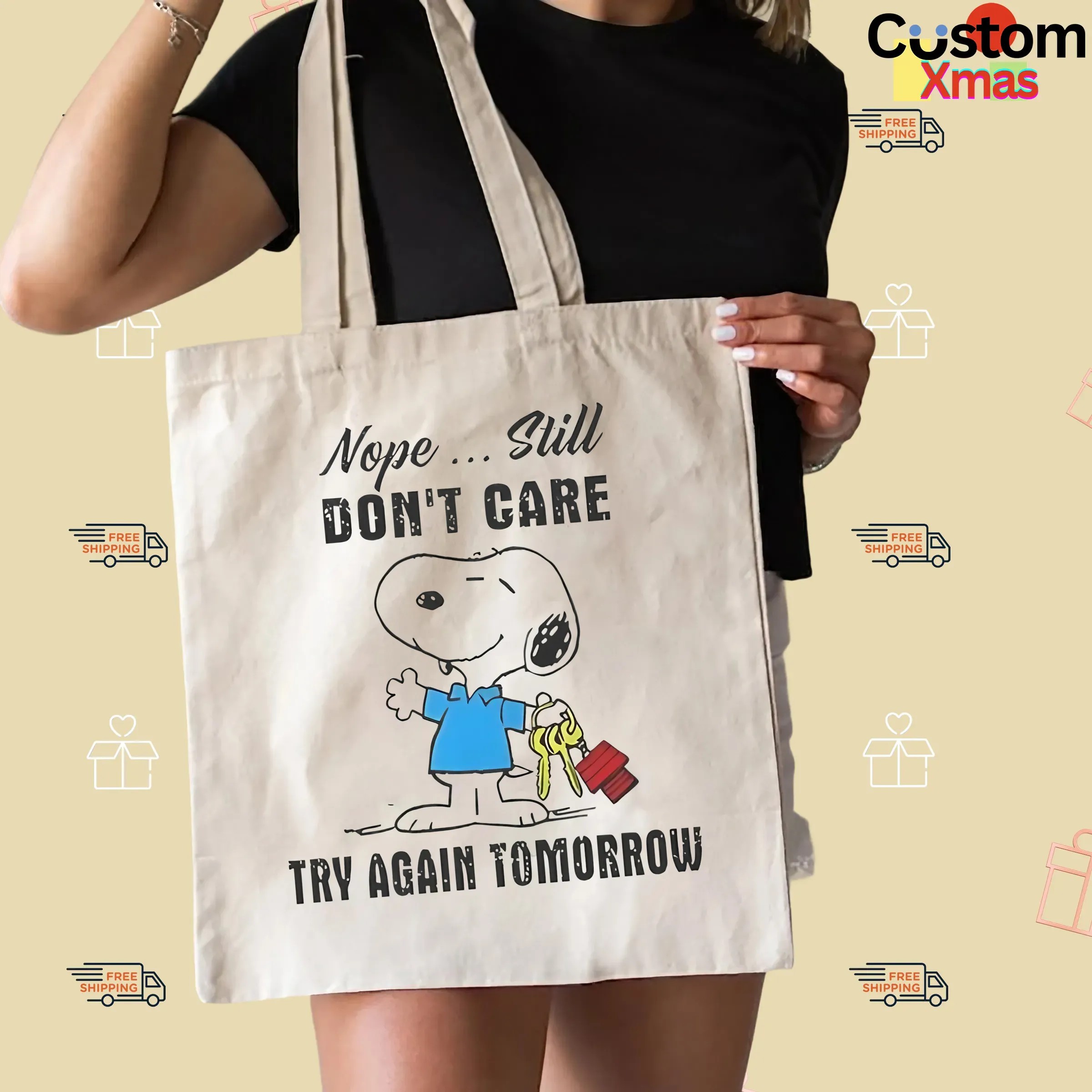 Snoopy Nope Still Don’t Care Try Again Tomorrow T Shirt