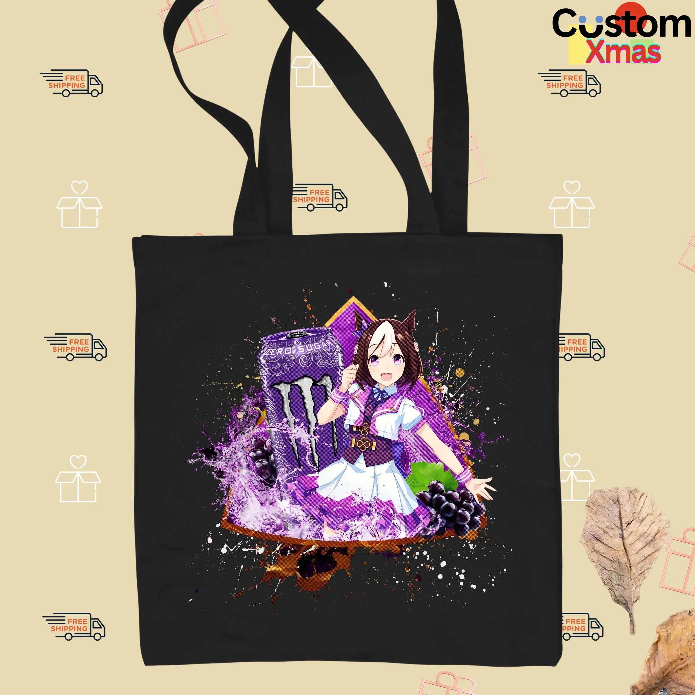 Special Week Uma Musume Pretty Derby Monster Energy Ultra Violet Energy Drink Anime T Shirt