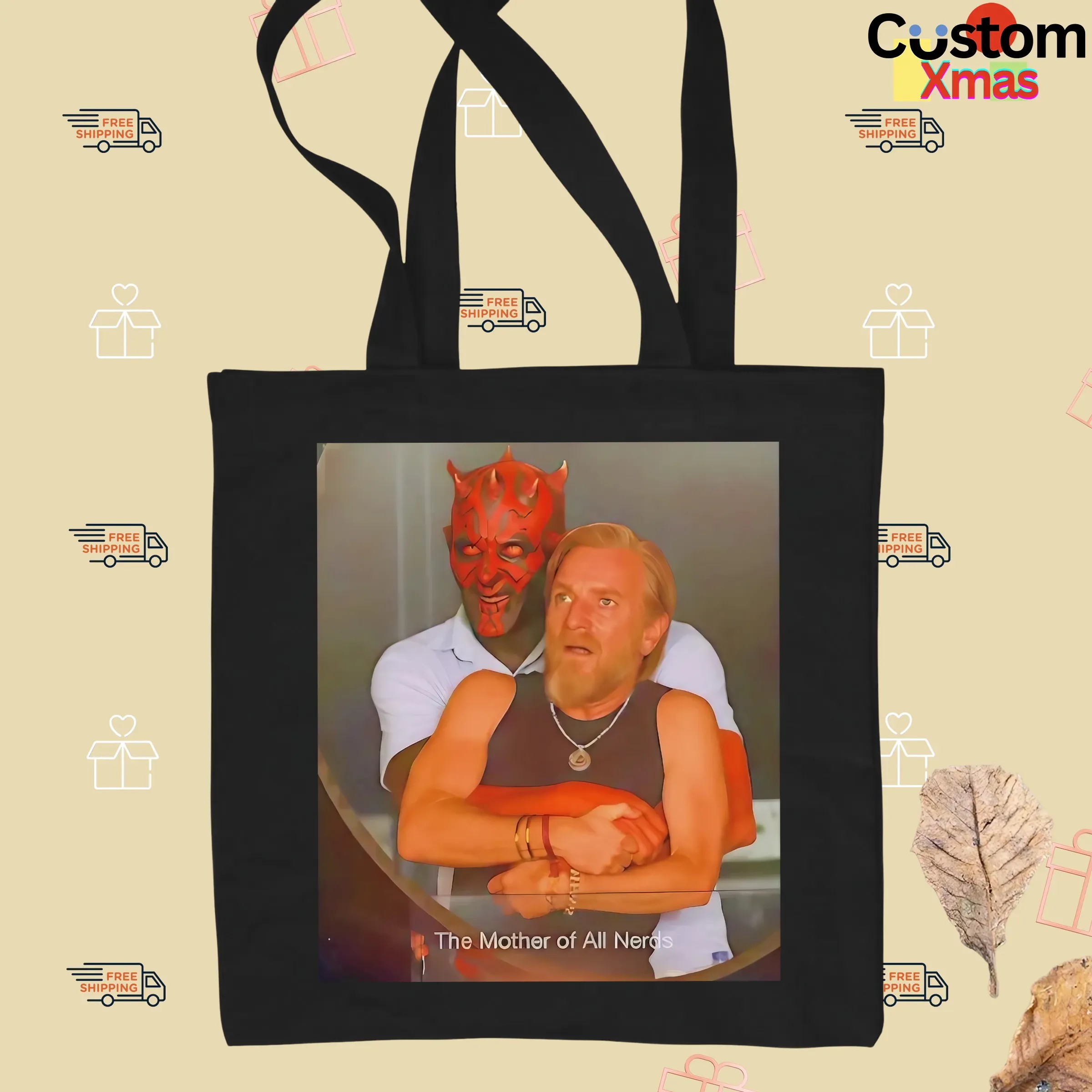 Star Wars Darth Maul Obi Wan Kenobi Hug The Mother Of All Nerds Coldplay Concert Parody T Shirt