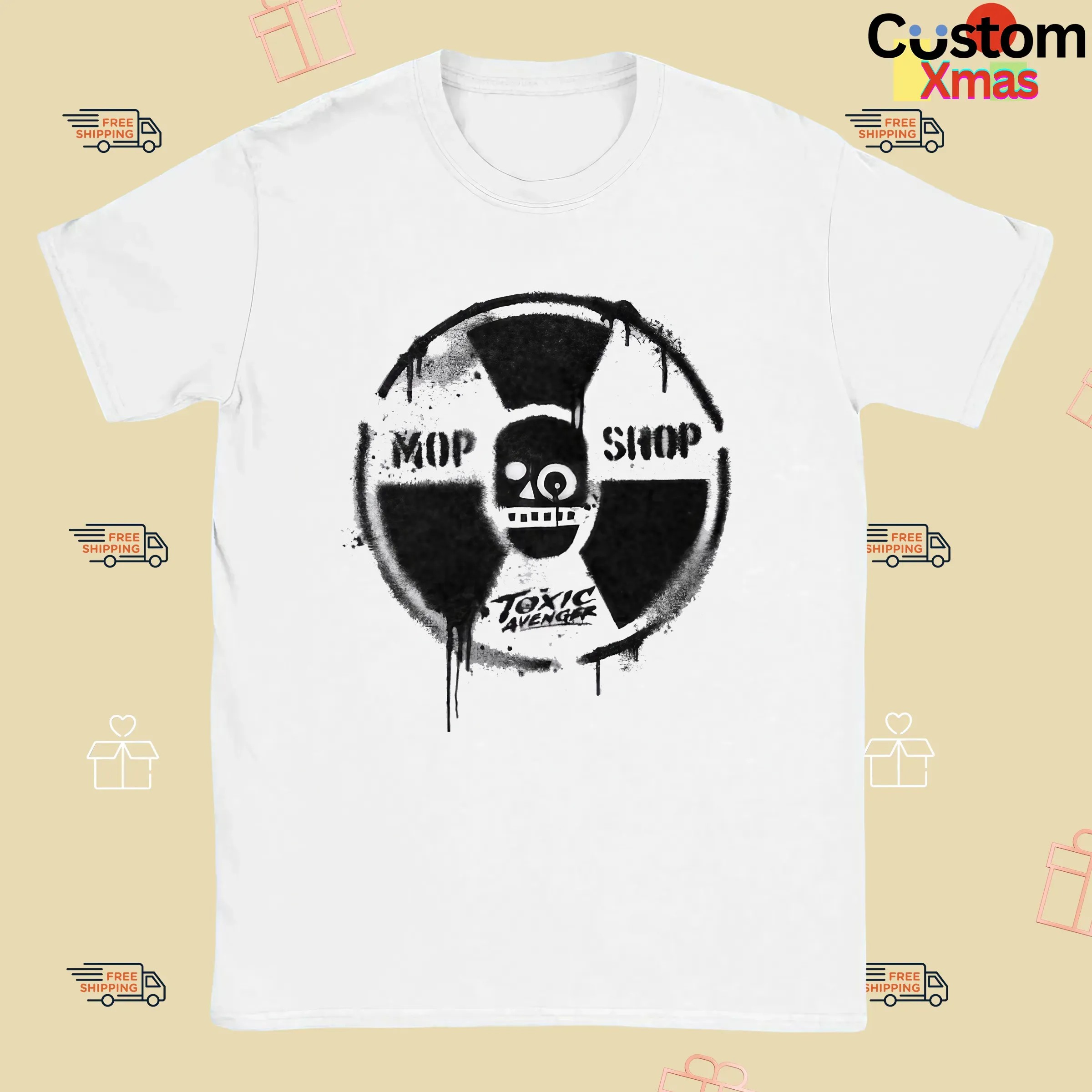 The Toxic Avenger Mop Shop T Shirt