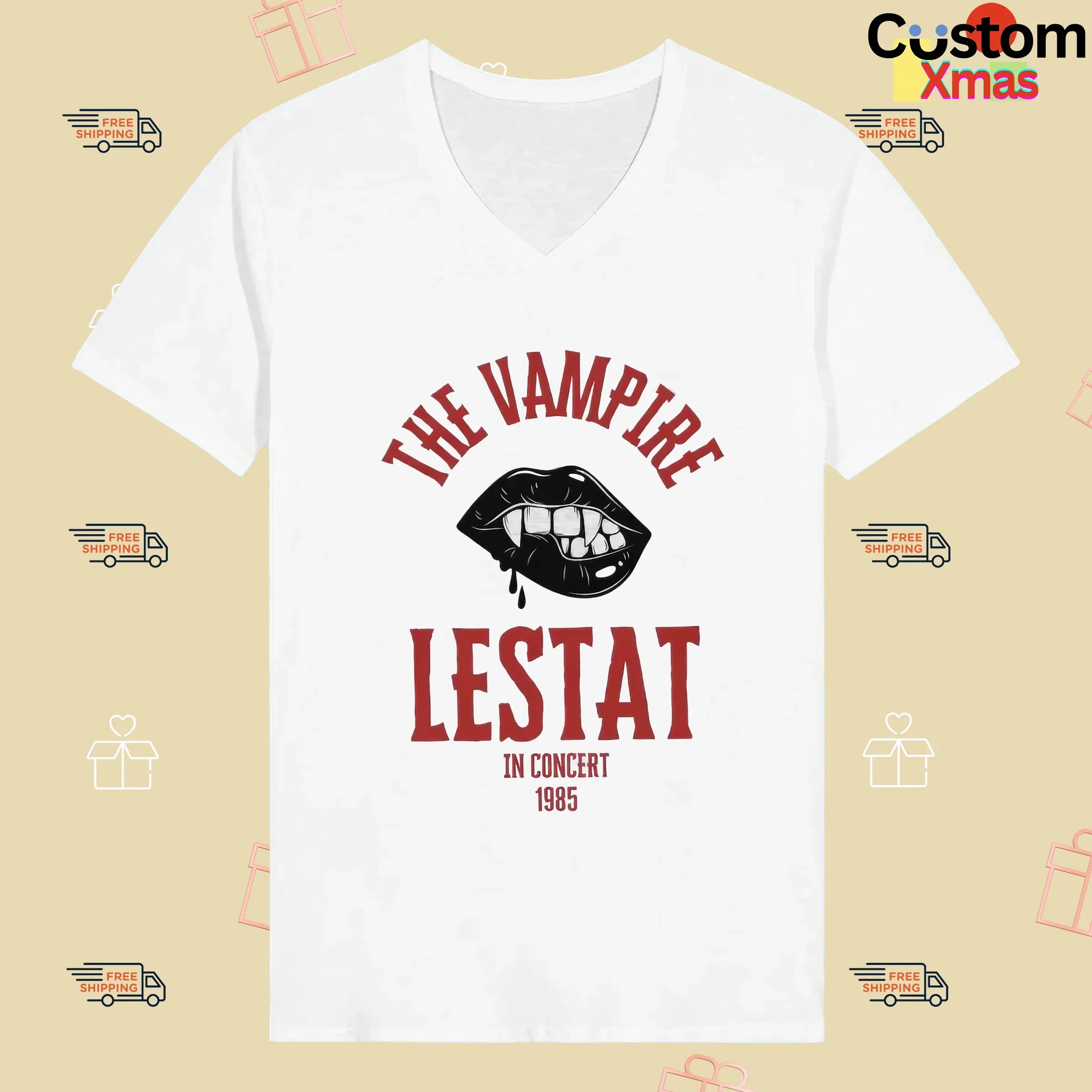 The Vampire Lestat In Concert 1985 Lestat And Louis T Shirt