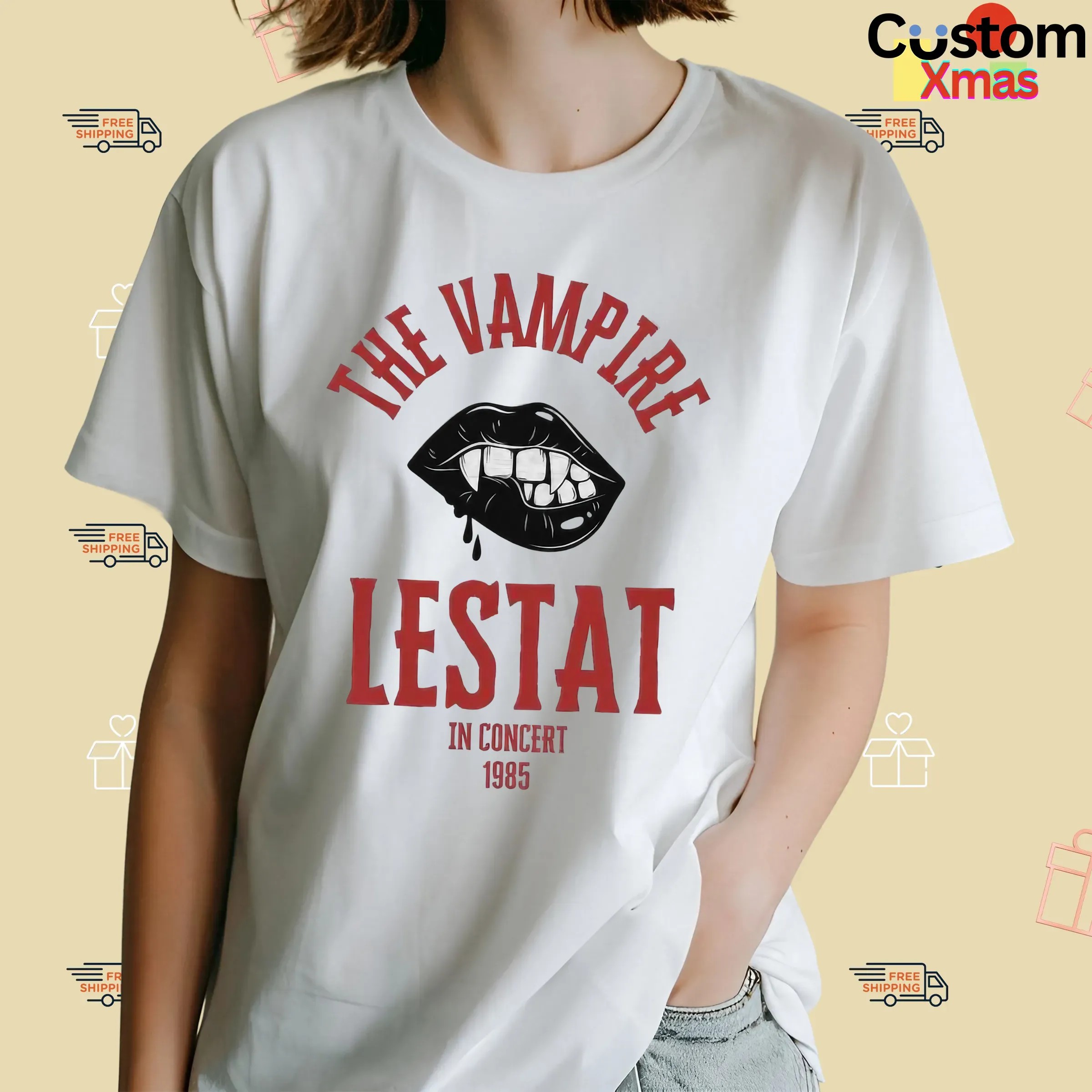 The Vampire Lestat In Concert 1985 Lestat And Louis T Shirt