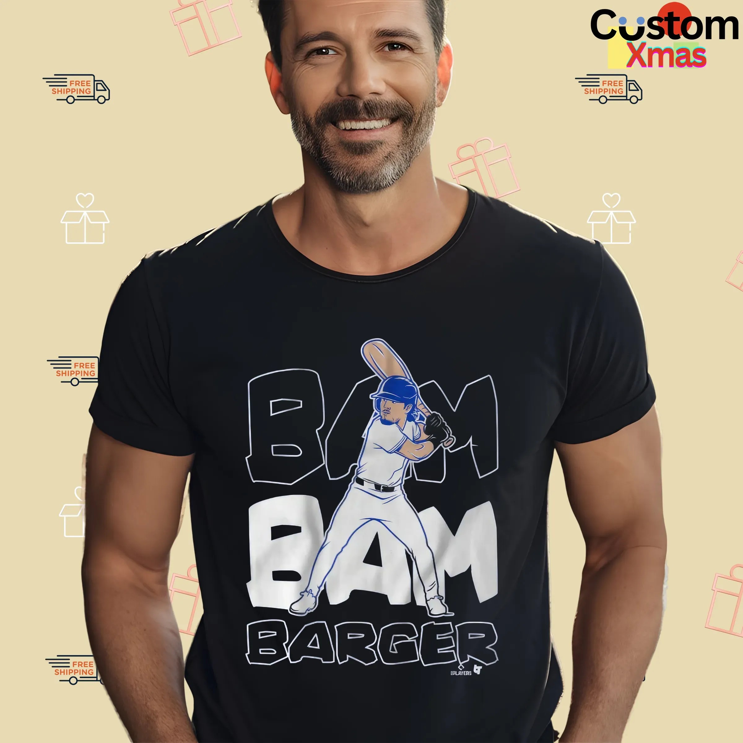 Toronto Blue Jays Addison Barger Bam Bam Graphic T Shirt