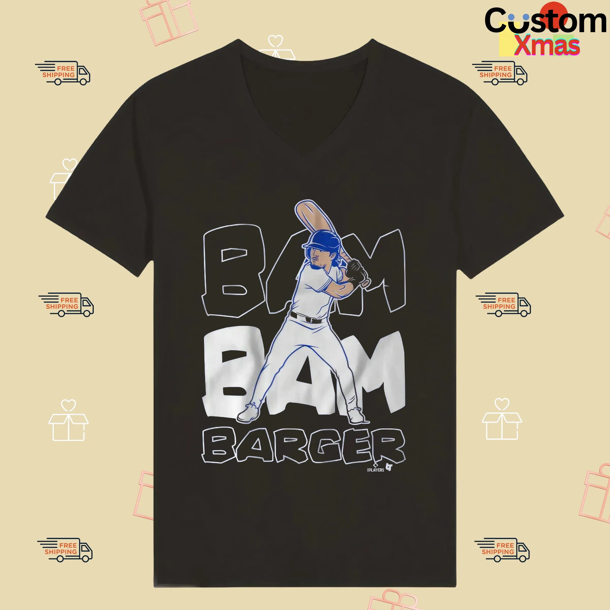 Toronto Blue Jays Addison Barger Bam Bam Graphic T Shirt
