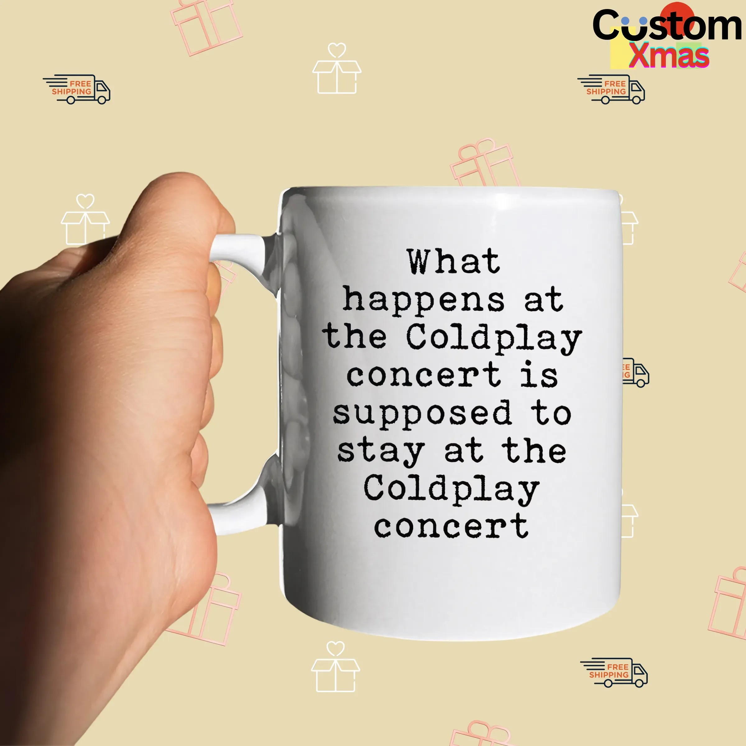 What Happens At The Coldplay Concert Is Supposed To Stay At The Coldplay Concert T Shirt