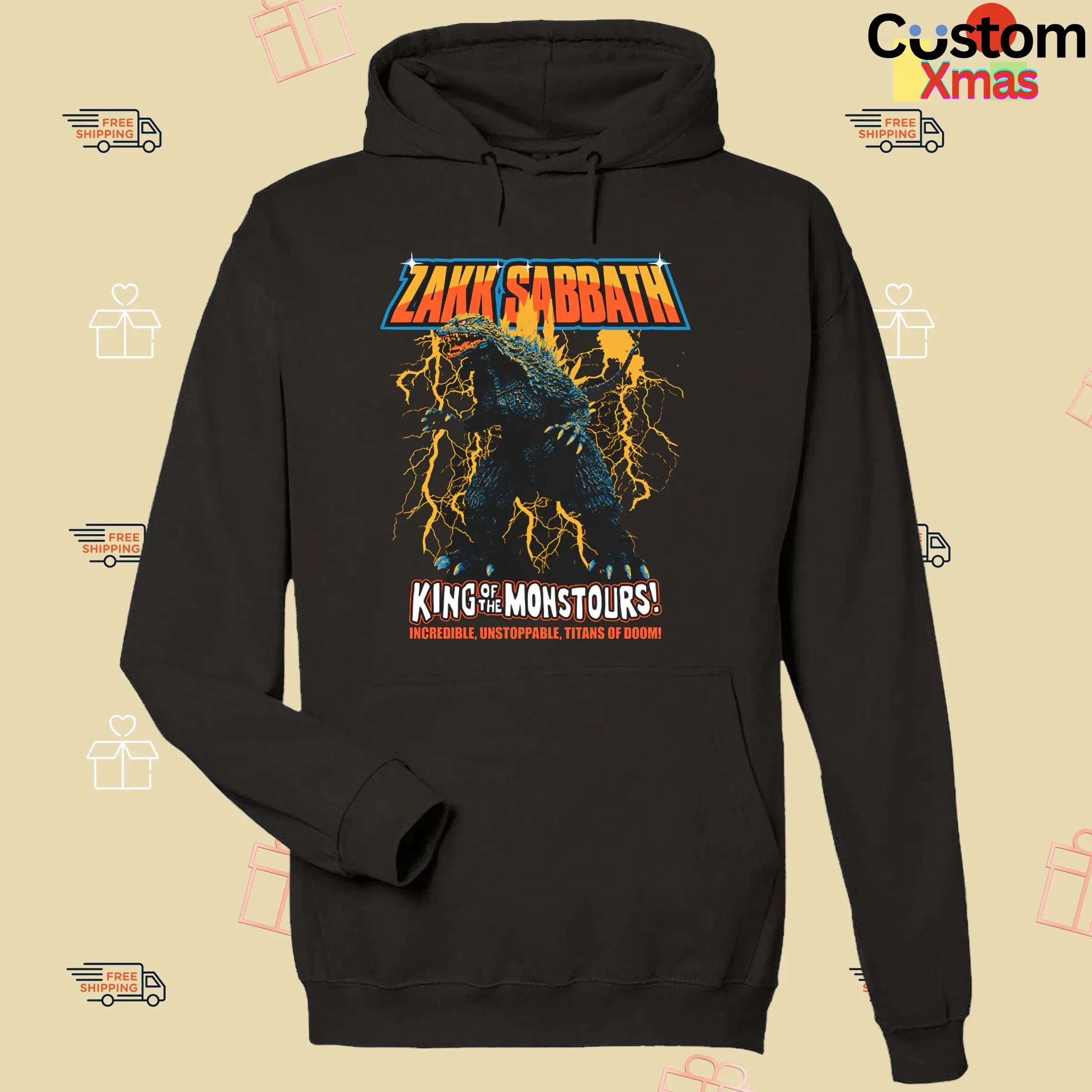 Zakk Sabbath King Of Monstours Schedule Tour Incredible Unstoppable Titans Of Doom T Shirt