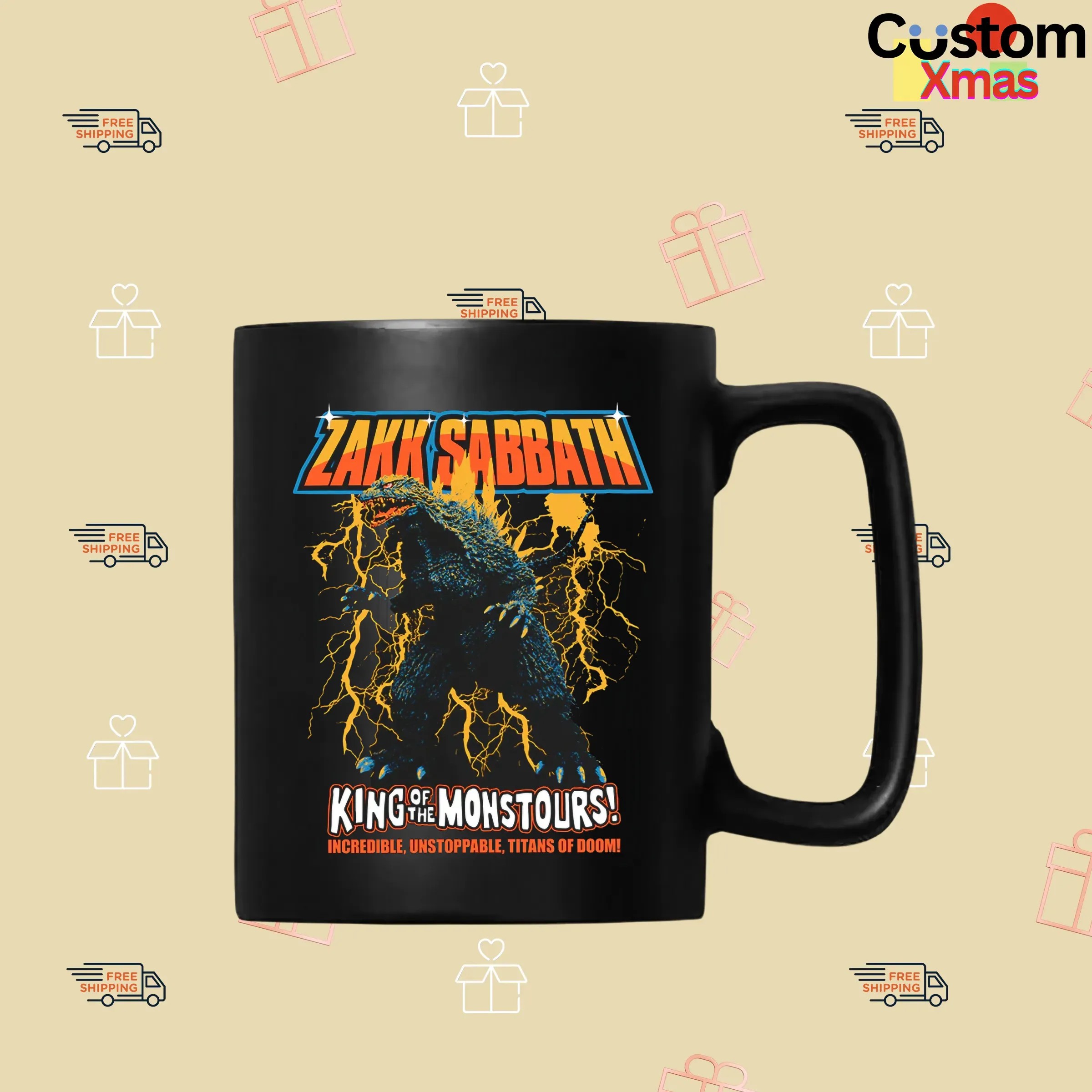 Zakk Sabbath King Of Monstours Schedule Tour Incredible Unstoppable Titans Of Doom T Shirt