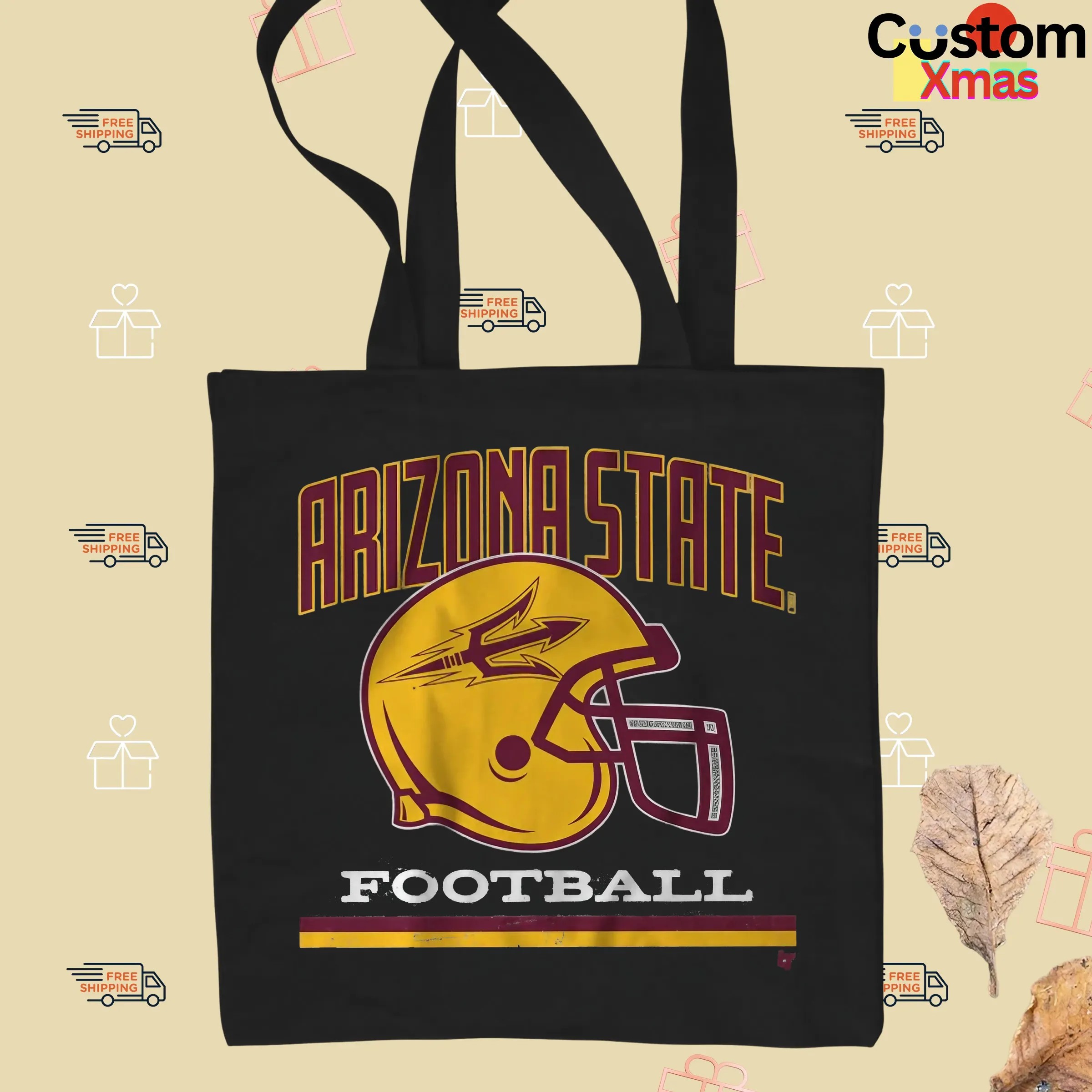 Arizona State Football Vintage Helmet T Shirt