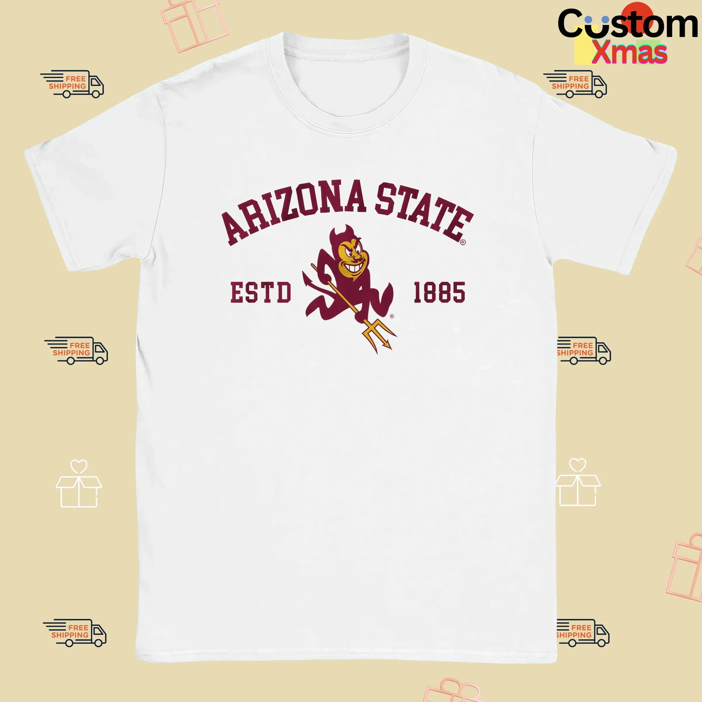 Arizona State Sun Devils Established 1885 T Shirt