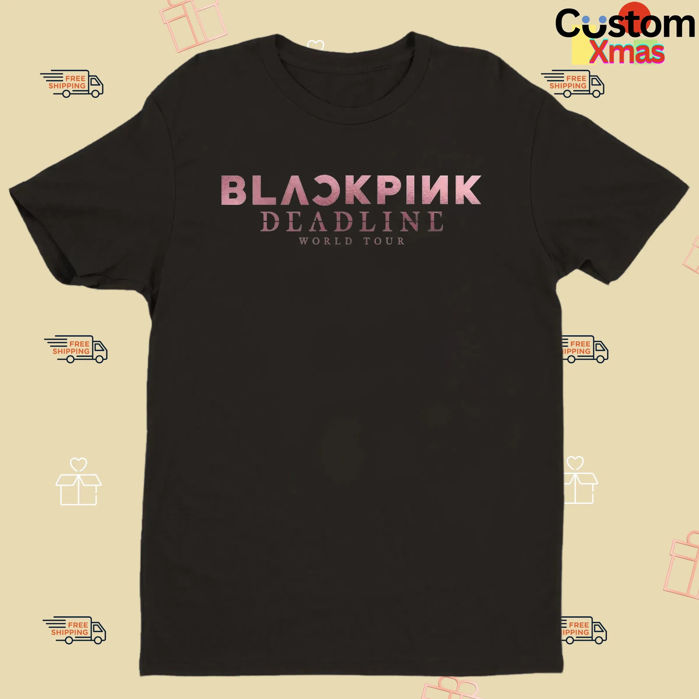 BLACKPINK Deadline World Tour Stops T Shirt