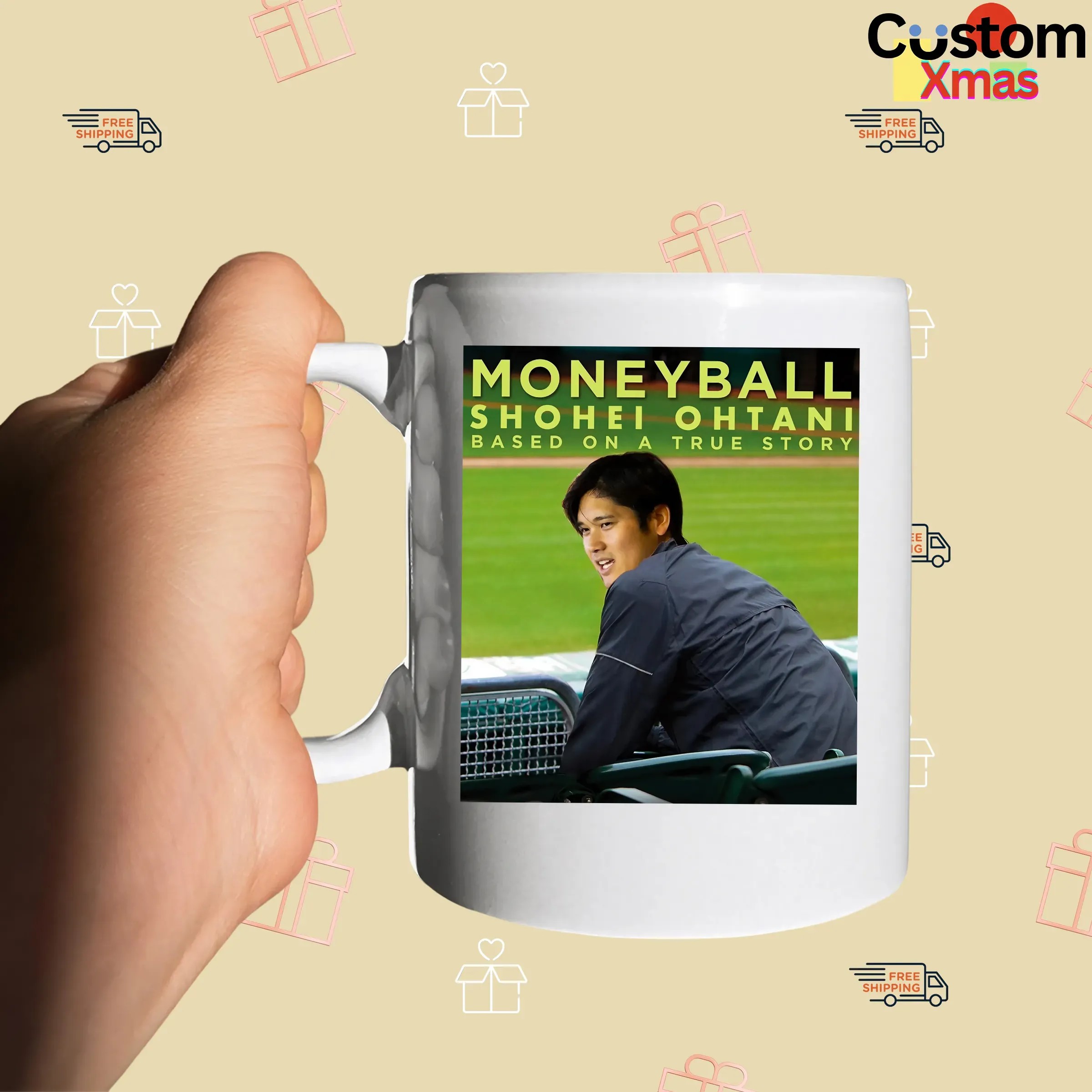 Baseball Movie Moneyball Shohei Ohtani Based On A True Story T Shirt