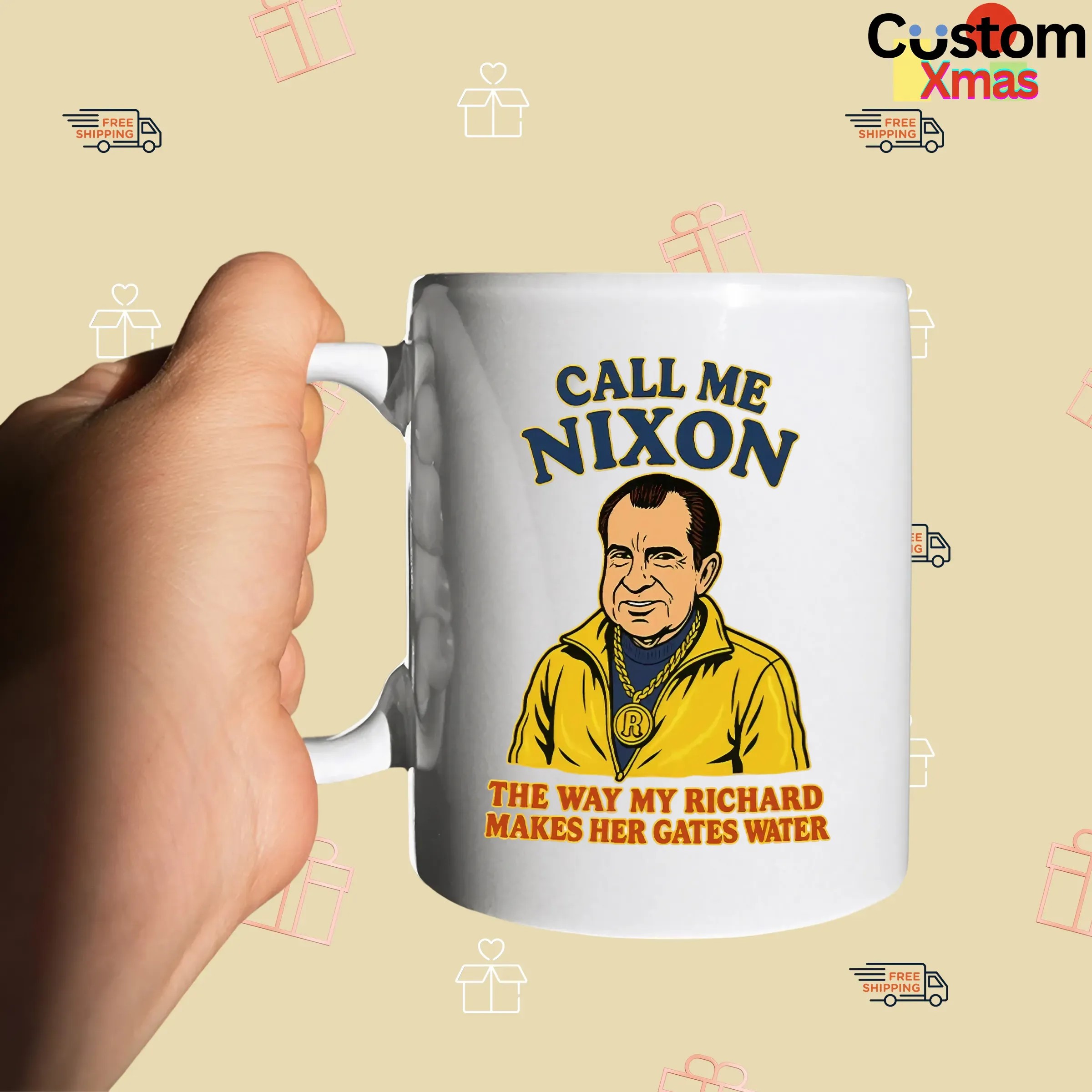 Call Me Nixon The Way My Richard Makes Her Gates Water T Shirt