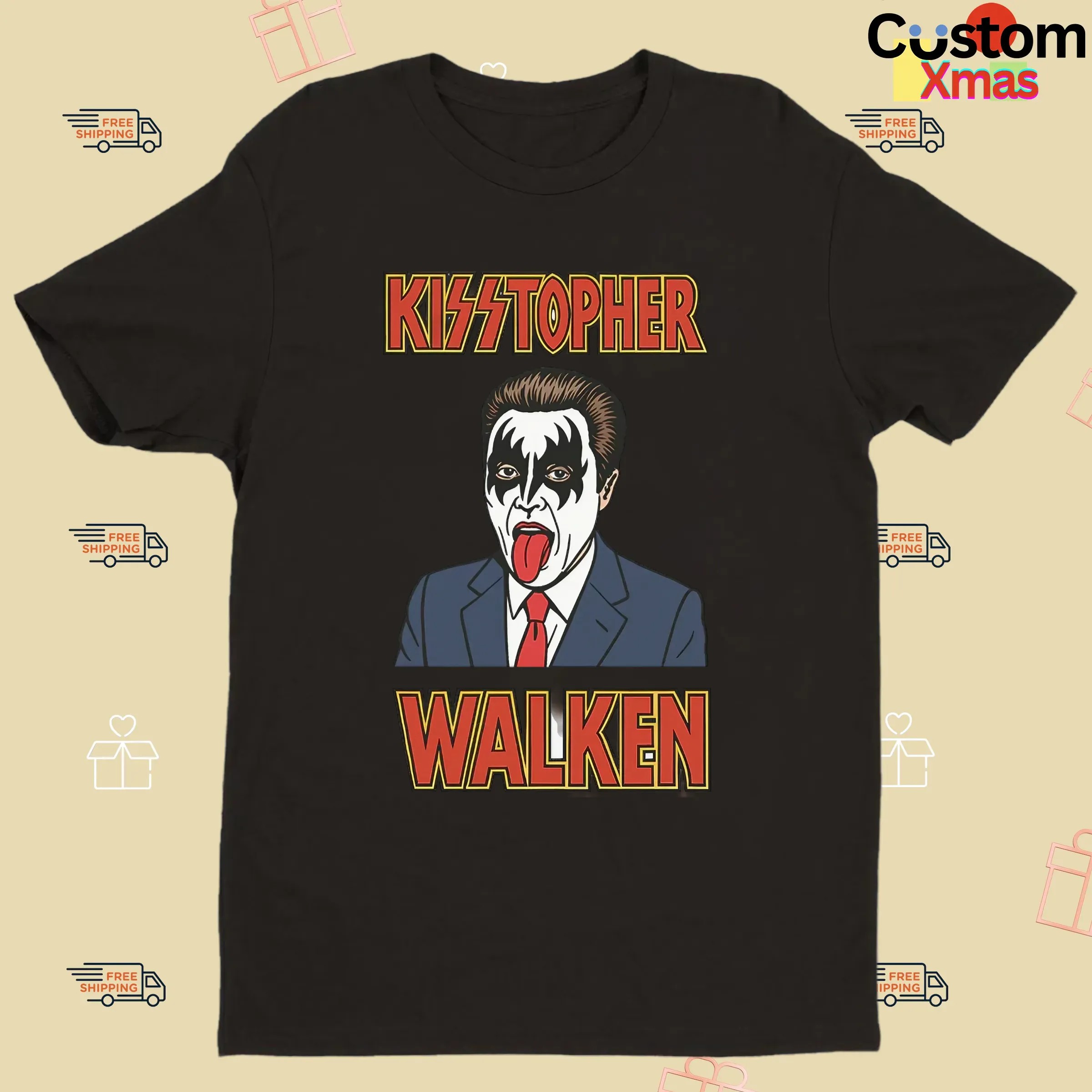 Christopher Walken Kisstopher Walken Meme T Shirt