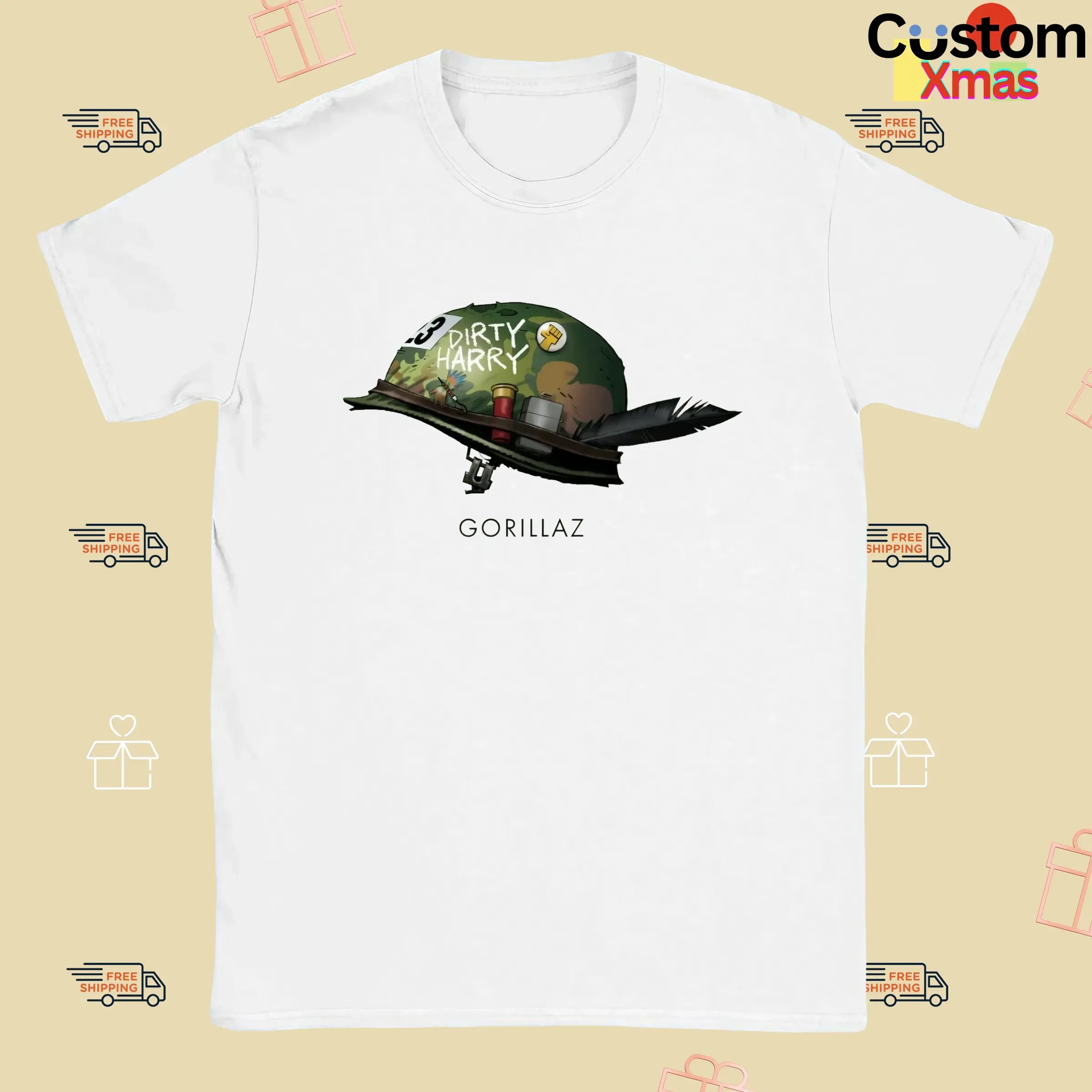 Dirty Harry Gorillaz T Shirt