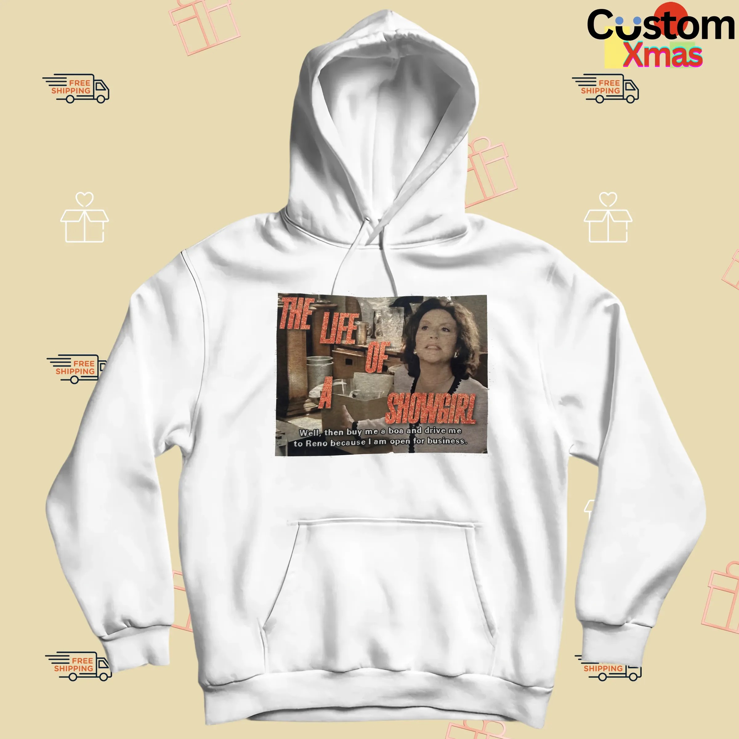 Emily Gilmore The Life Of A Showgirl By Me A Boa And Drive Me To Reno Because I Am Open For Business T Shirt