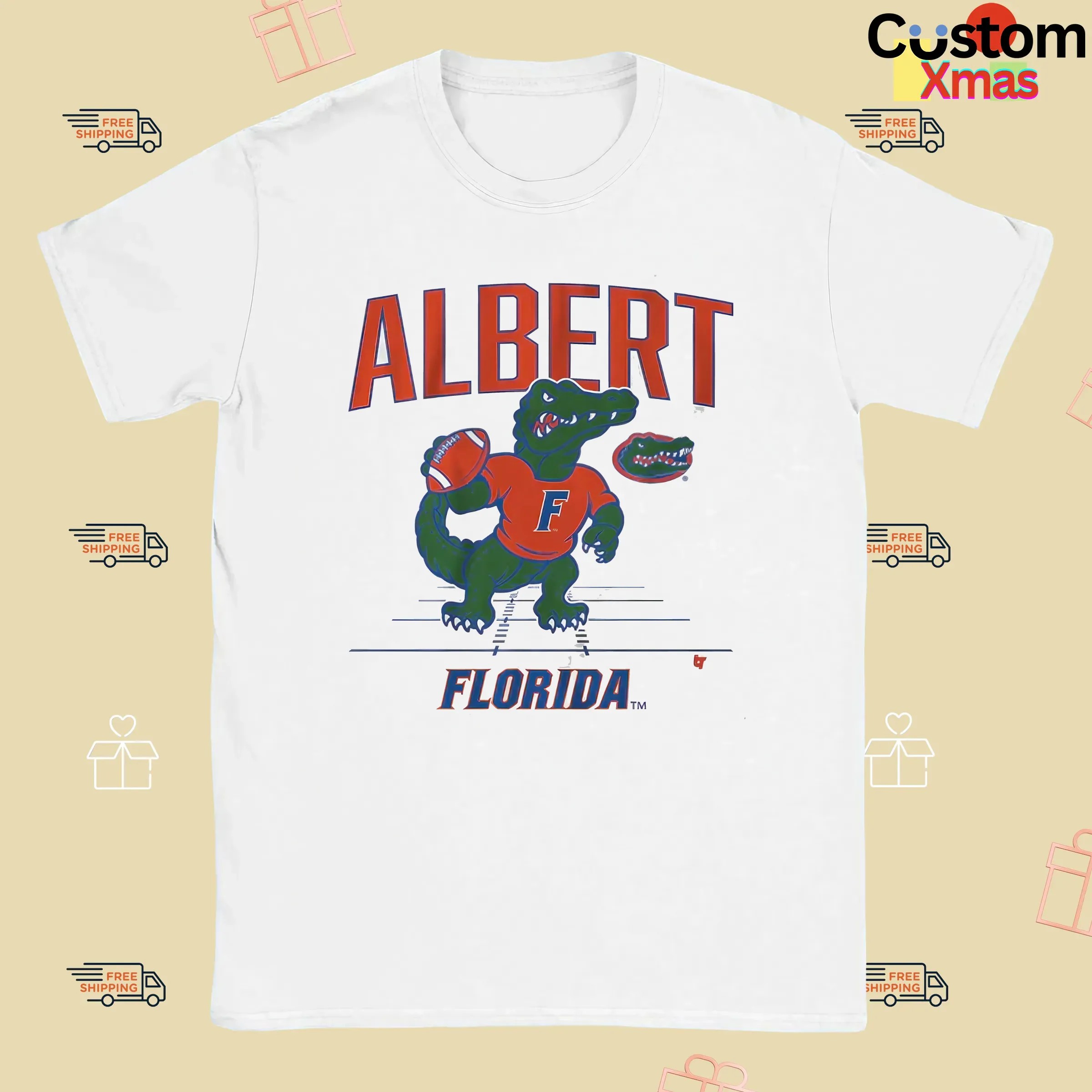 Florida Gator Football Gridiron Mascot T Shirt