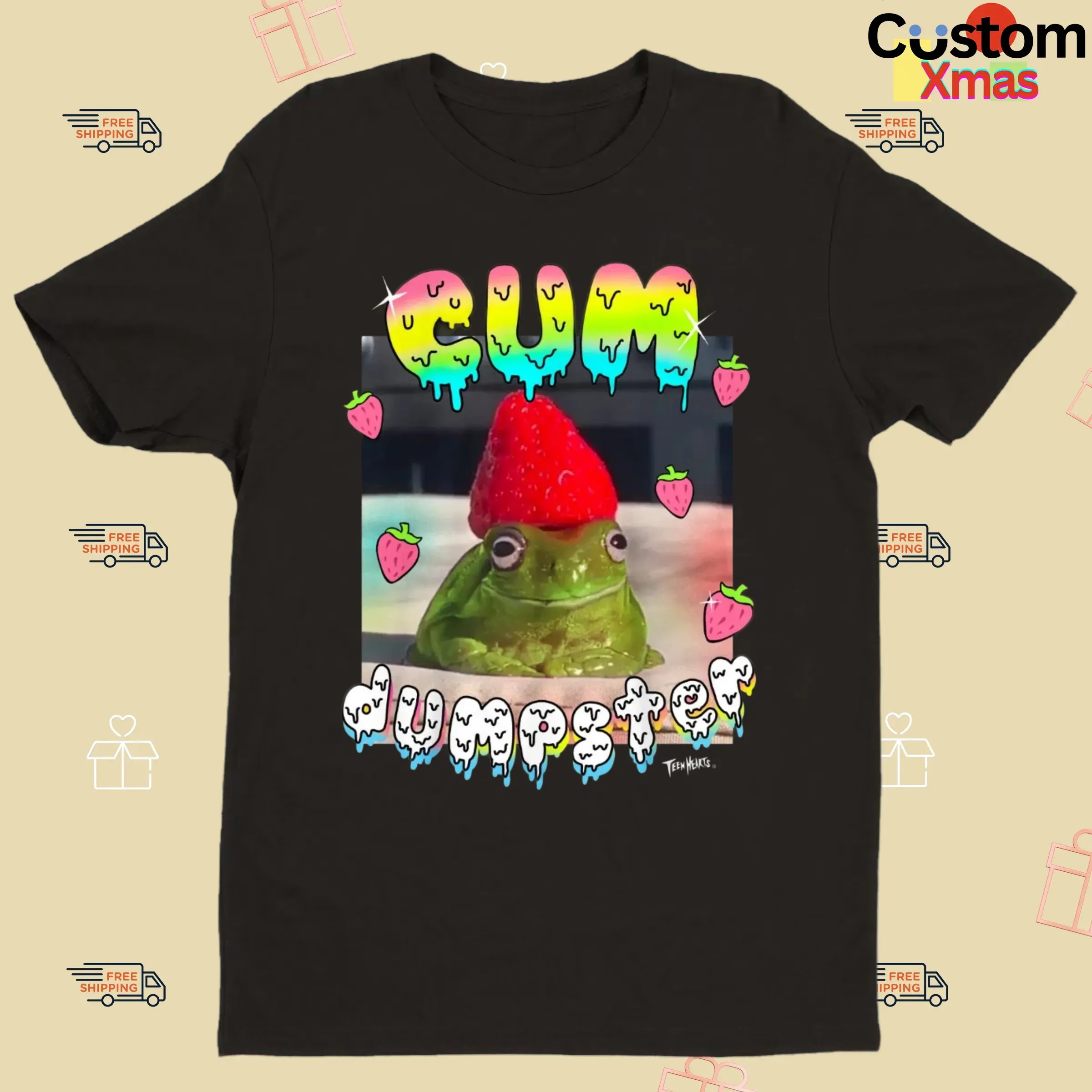 Frog Cum Dumpster T Shirt