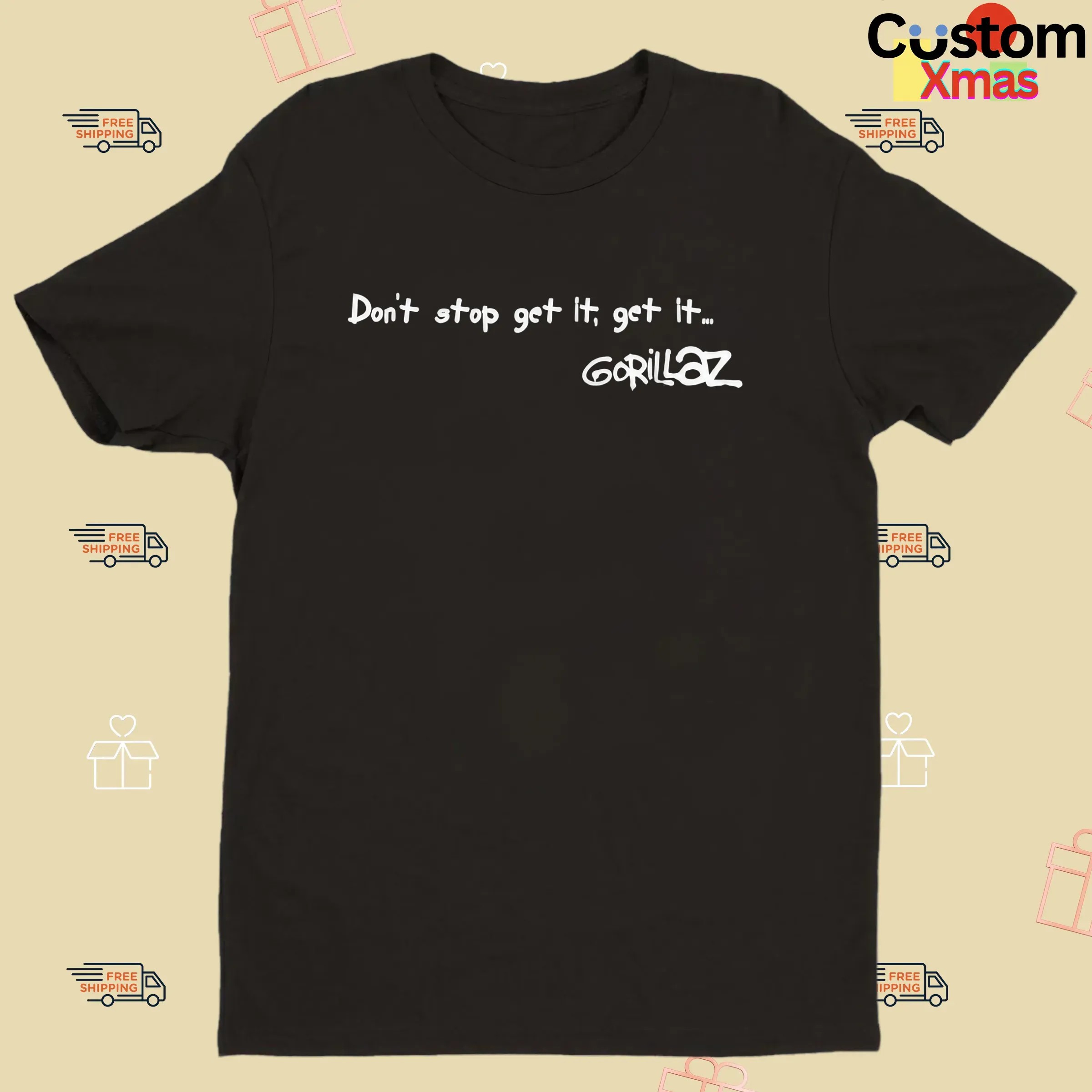 Gorillaz Band Dirty Harry Dont Stop Get It Get It T Shirt