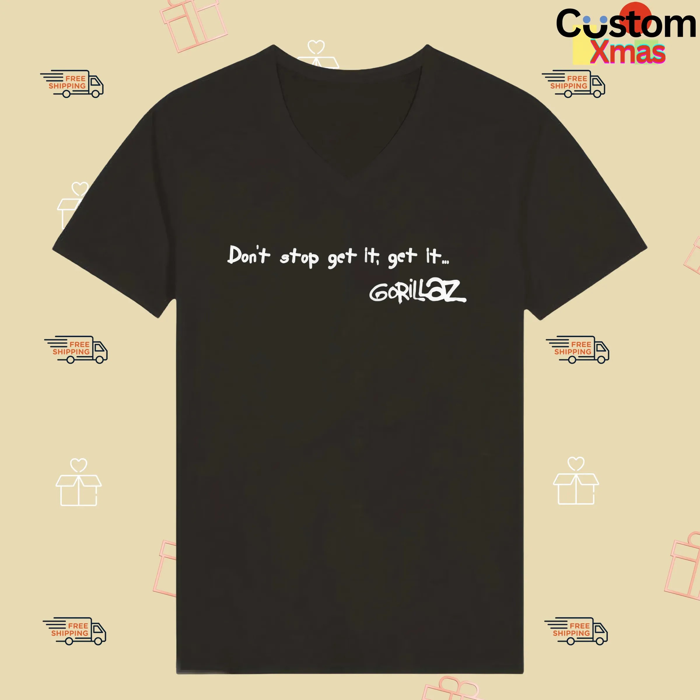 Gorillaz Band Dirty Harry Dont Stop Get It Get It T Shirt