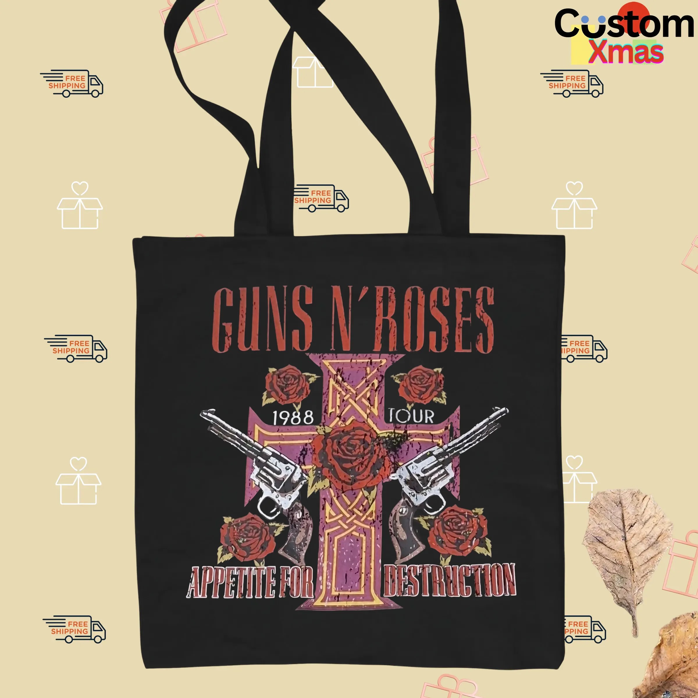 Guns N' Roses Appetite For Destruction 1988 Tour Muscle Top Shirt